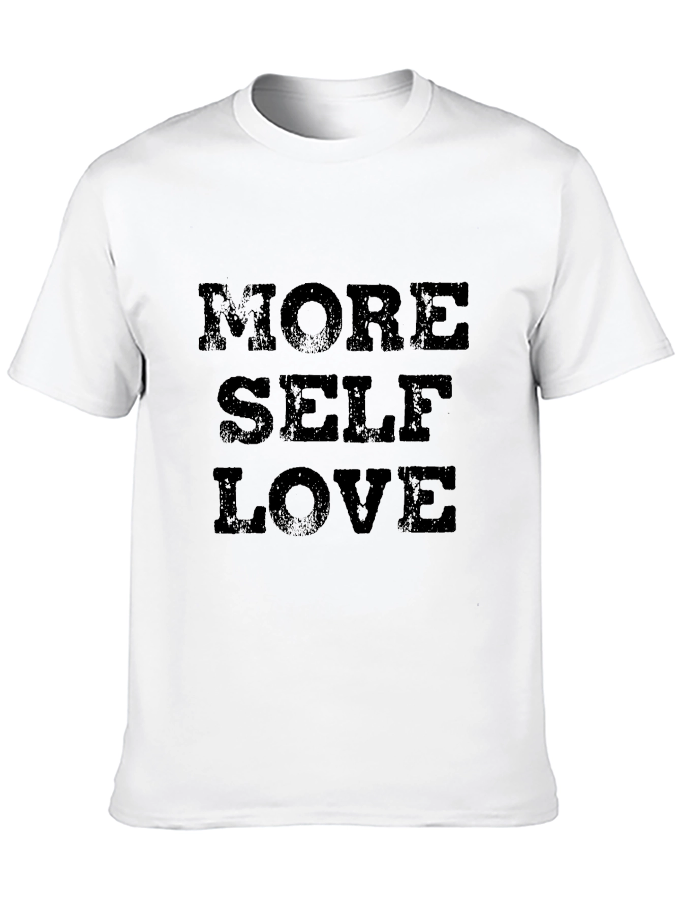Black More Self Love Graphic T-Shirt - Black view 10