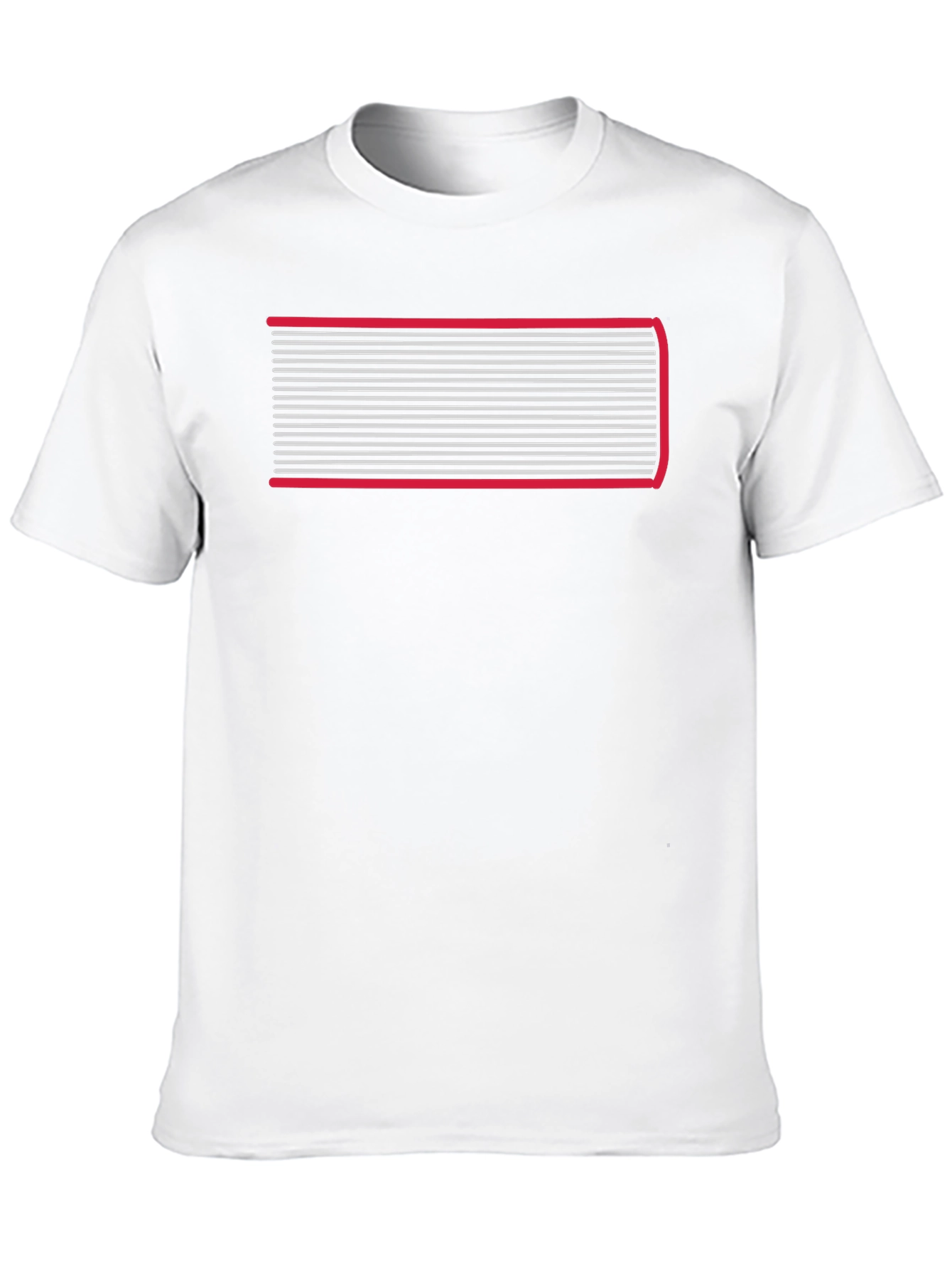 Black Retro Stripe Graphic Tee - Cool Casual Style view 10