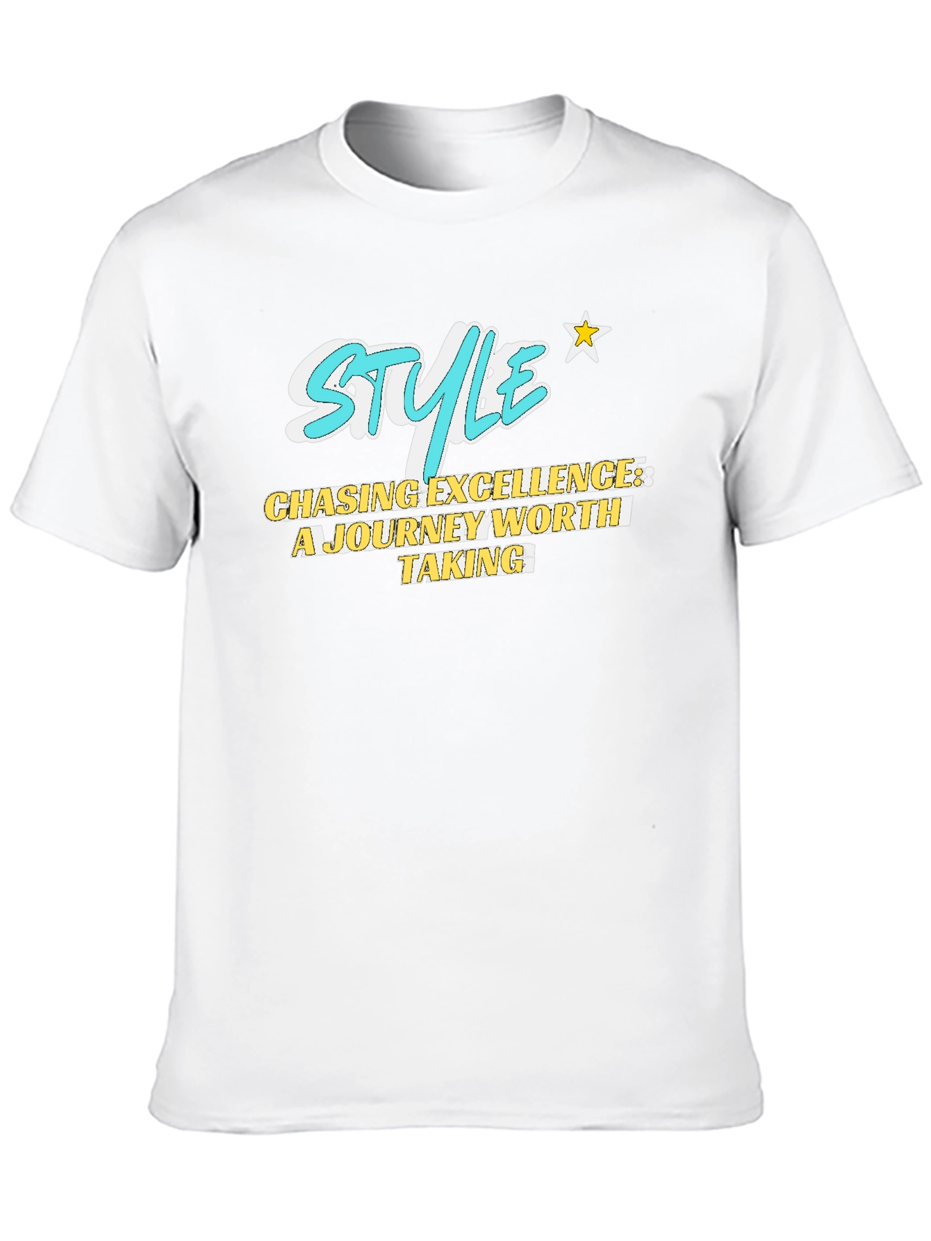 Style Chasing Excellence Graphic T-Shirt - 10
