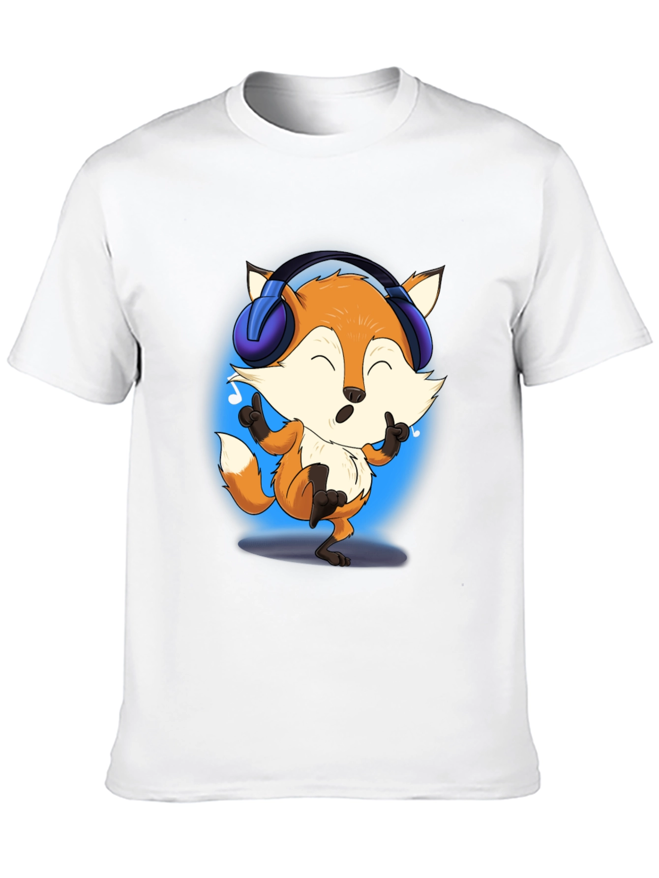 Black Funky Fox Tee view 10