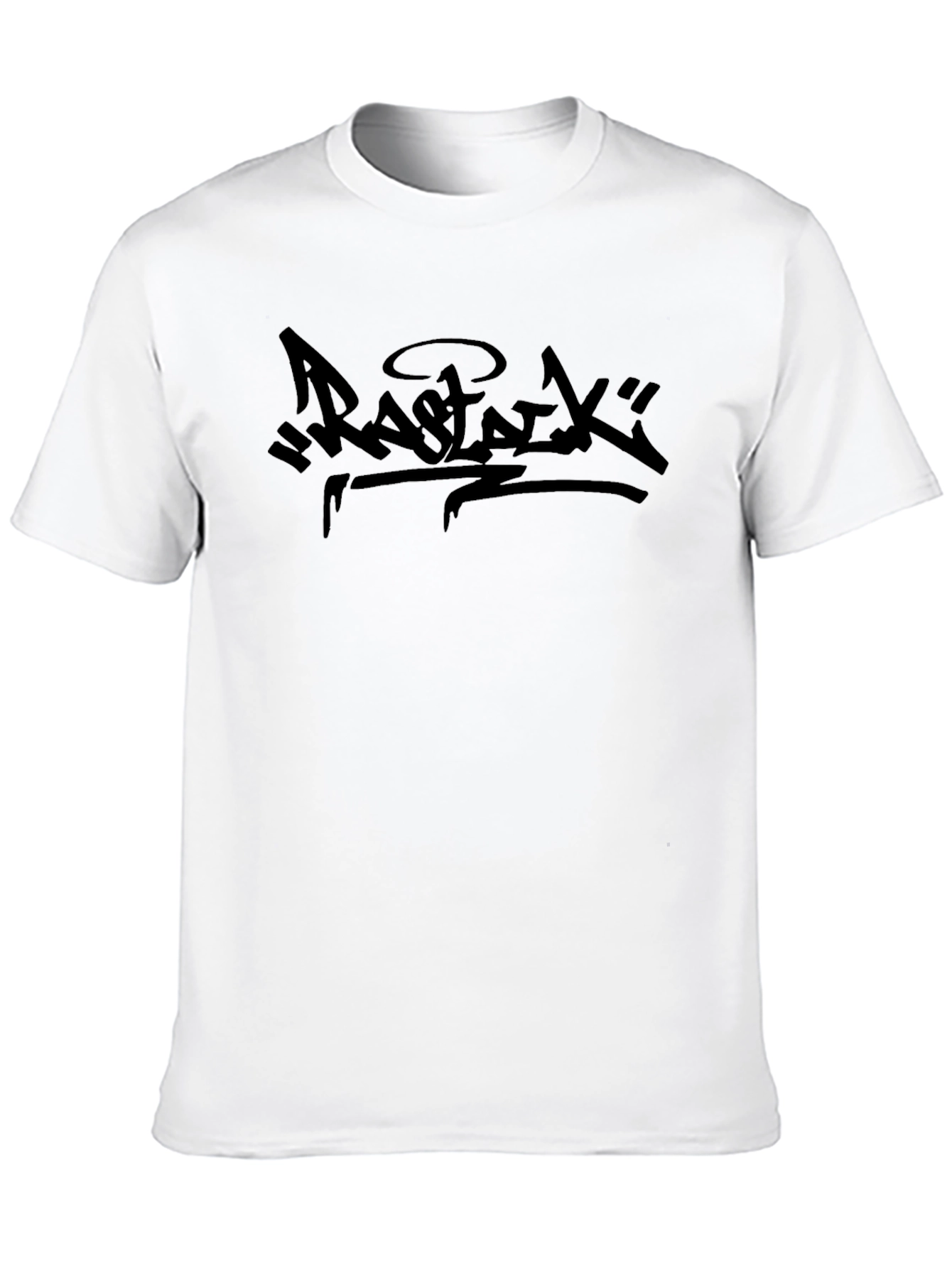 Black Black T-Shirt with Graphic Print view 10