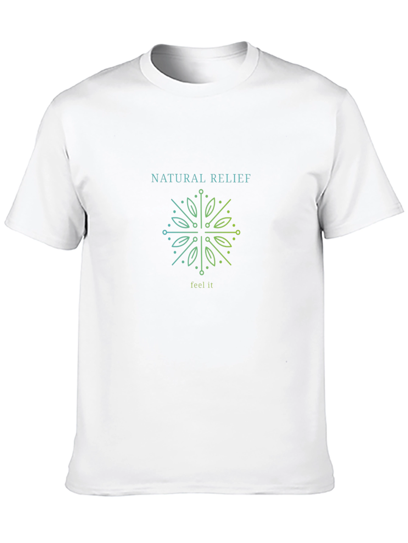 Black Natural Relief Graphic T-Shirt view 10