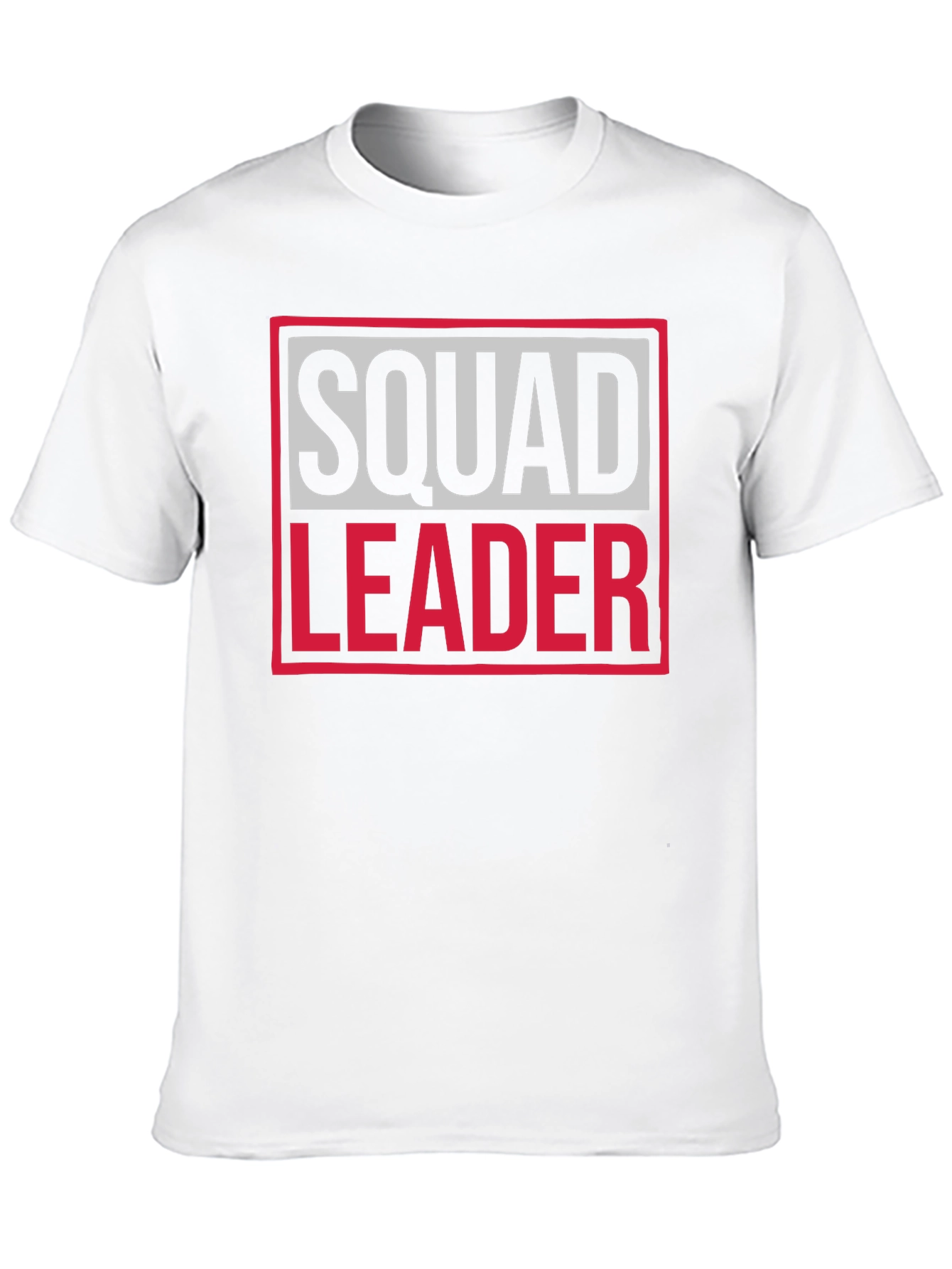Black Squad Leader Graphic Tee - Black Cotton T-Shirt view 10