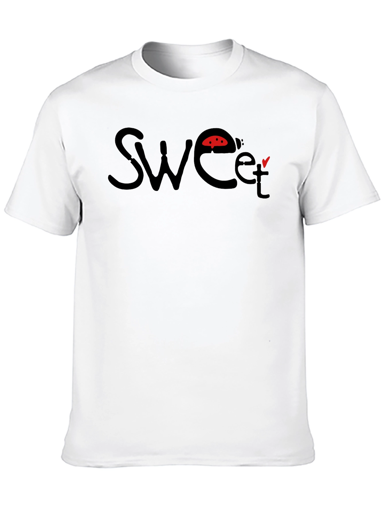 Black Sweet Ladybug Tee - Cute Graphic T-Shirt view 10