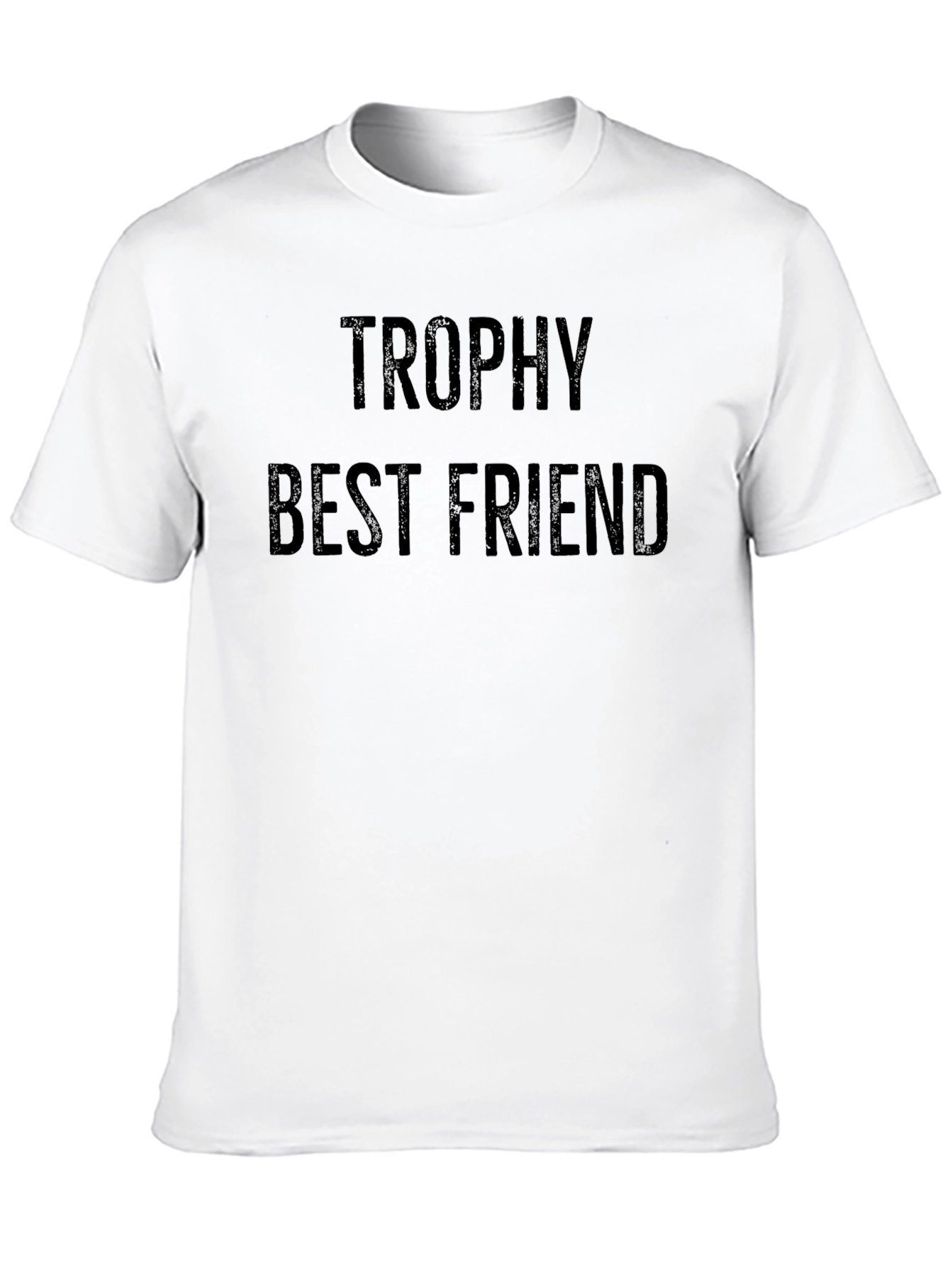 Black Trophy Best Friend Crew Neck Tee view 10