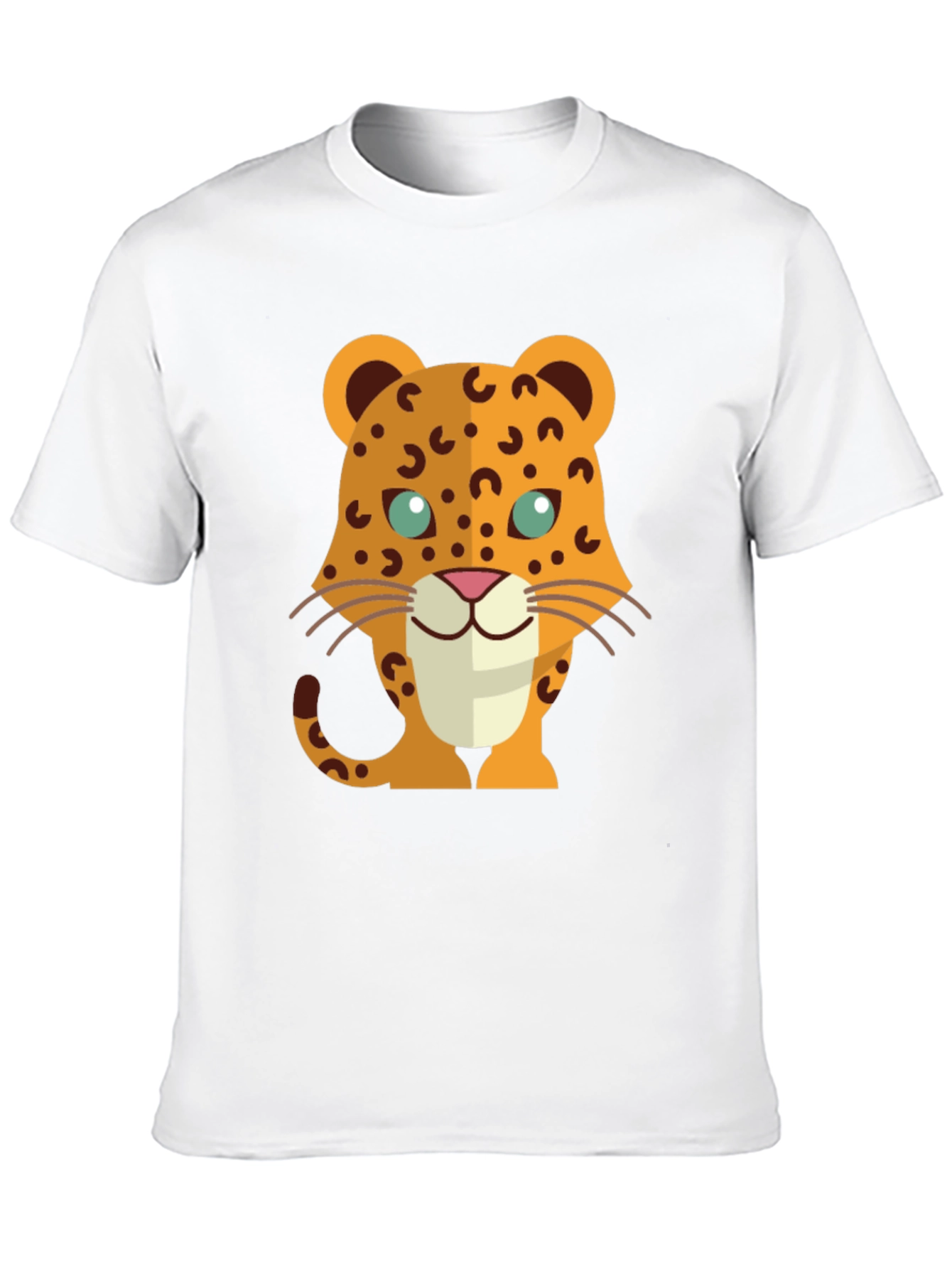 Black Leopard Graphic T-Shirt - Trendy Cartoon Design view 10