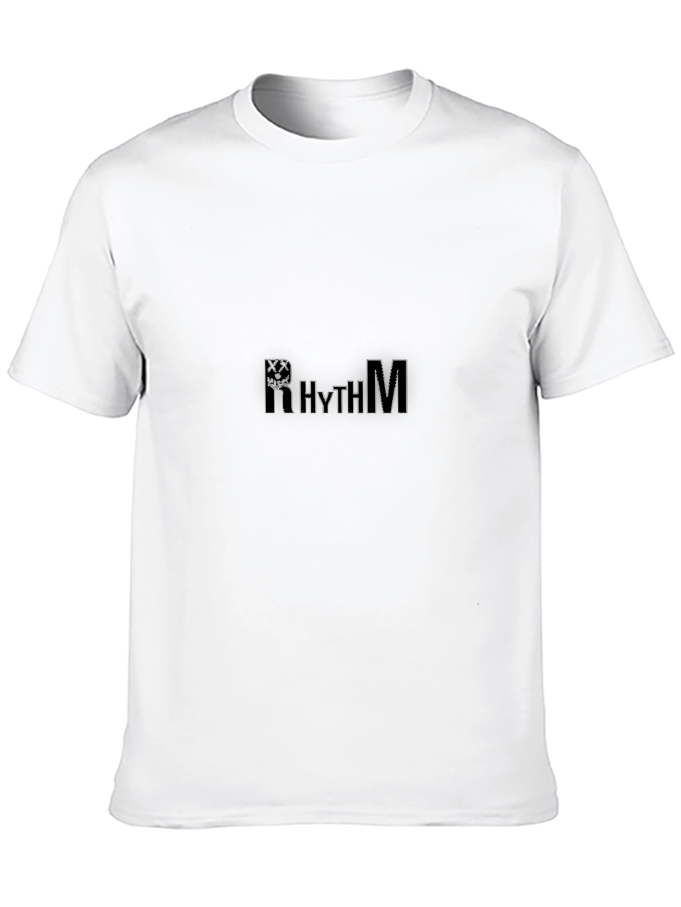 Black Rhythm T-Shirt - Black Cotton Blend - Graphic Tee view 10