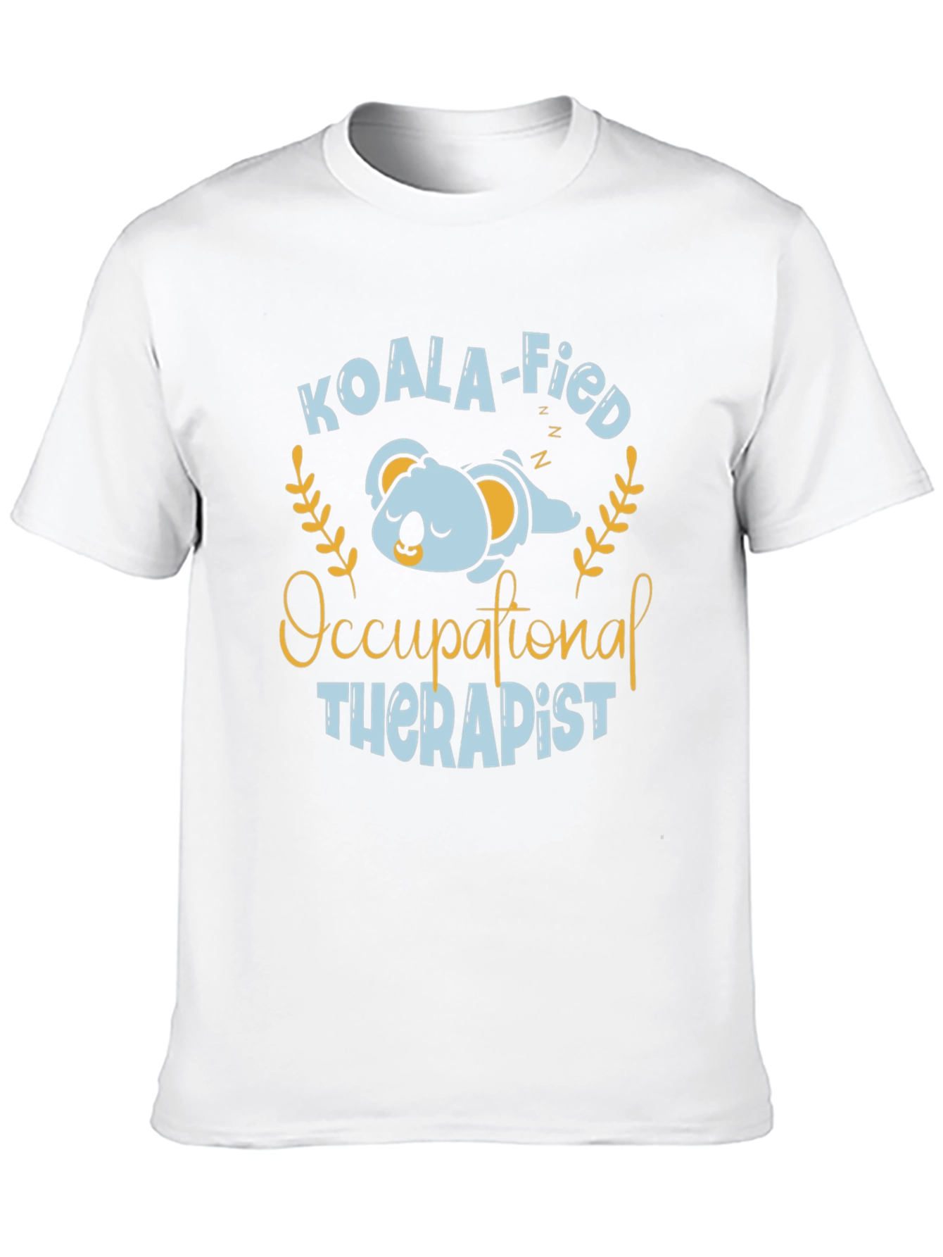 Black Koala-fied Occupational Therapist T-Shirt view 10