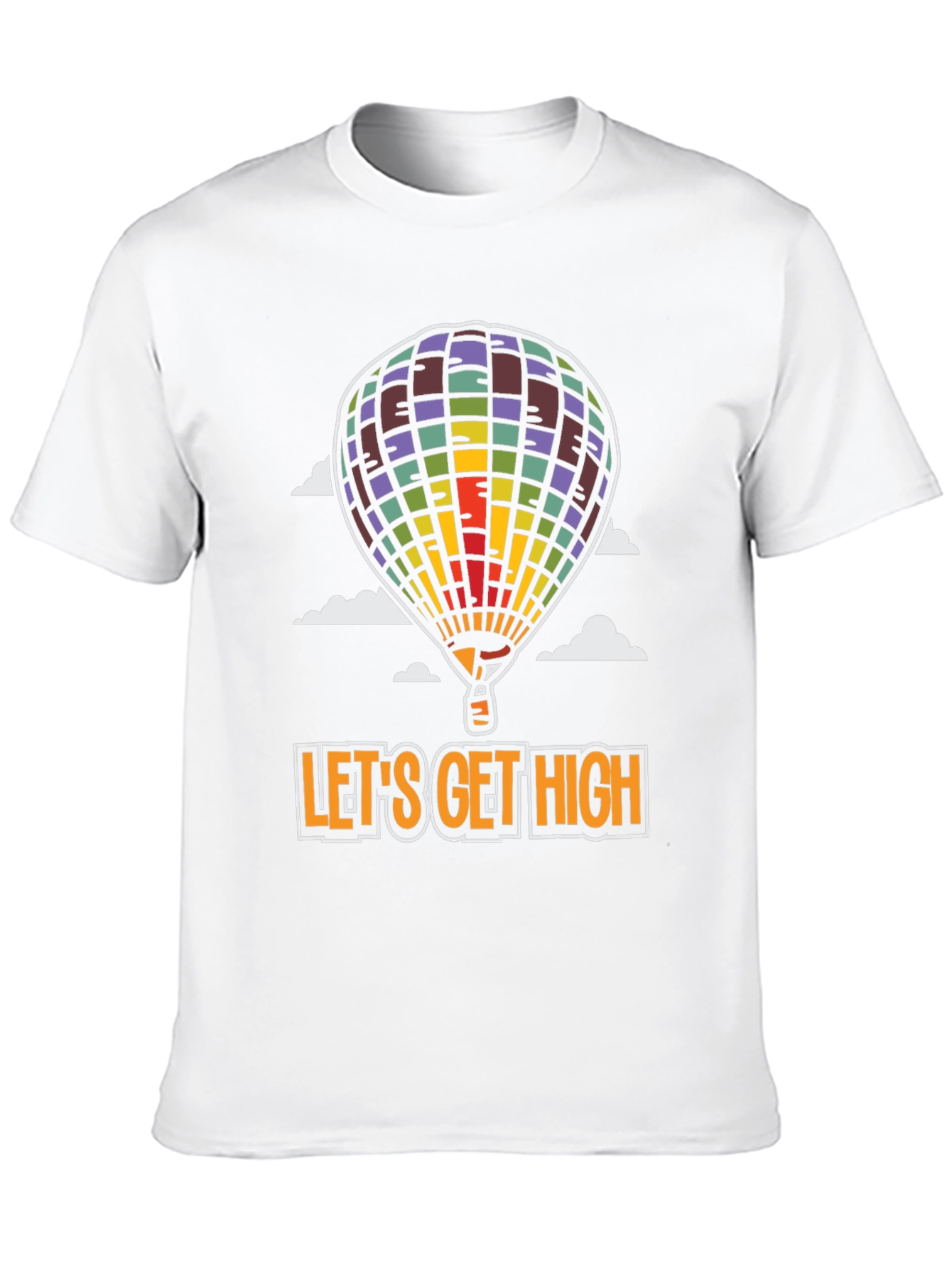 Black Let's Get High Graphic Tee view 10