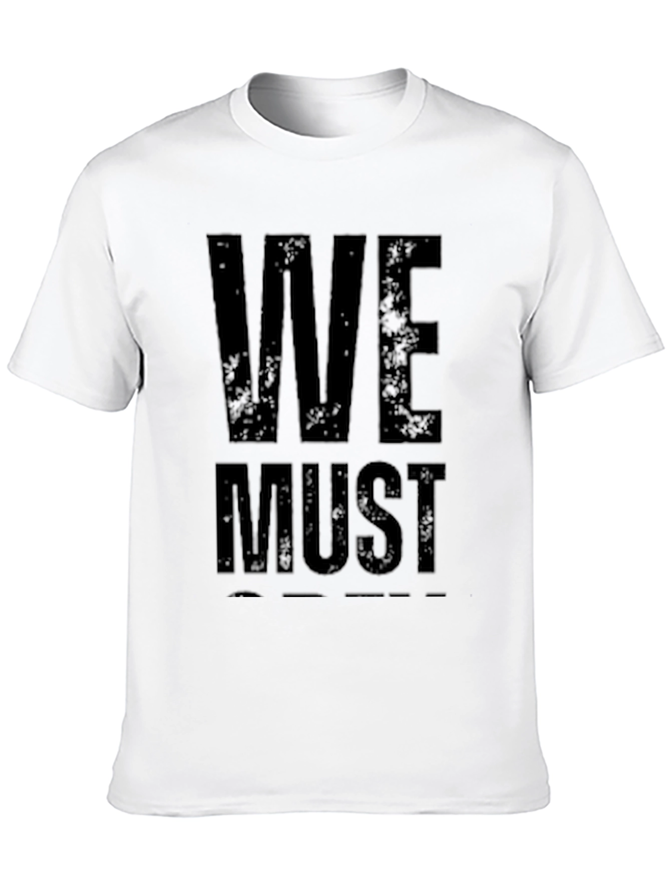 Black We Must Protect T-Shirt - Black Graphic Tee view 10
