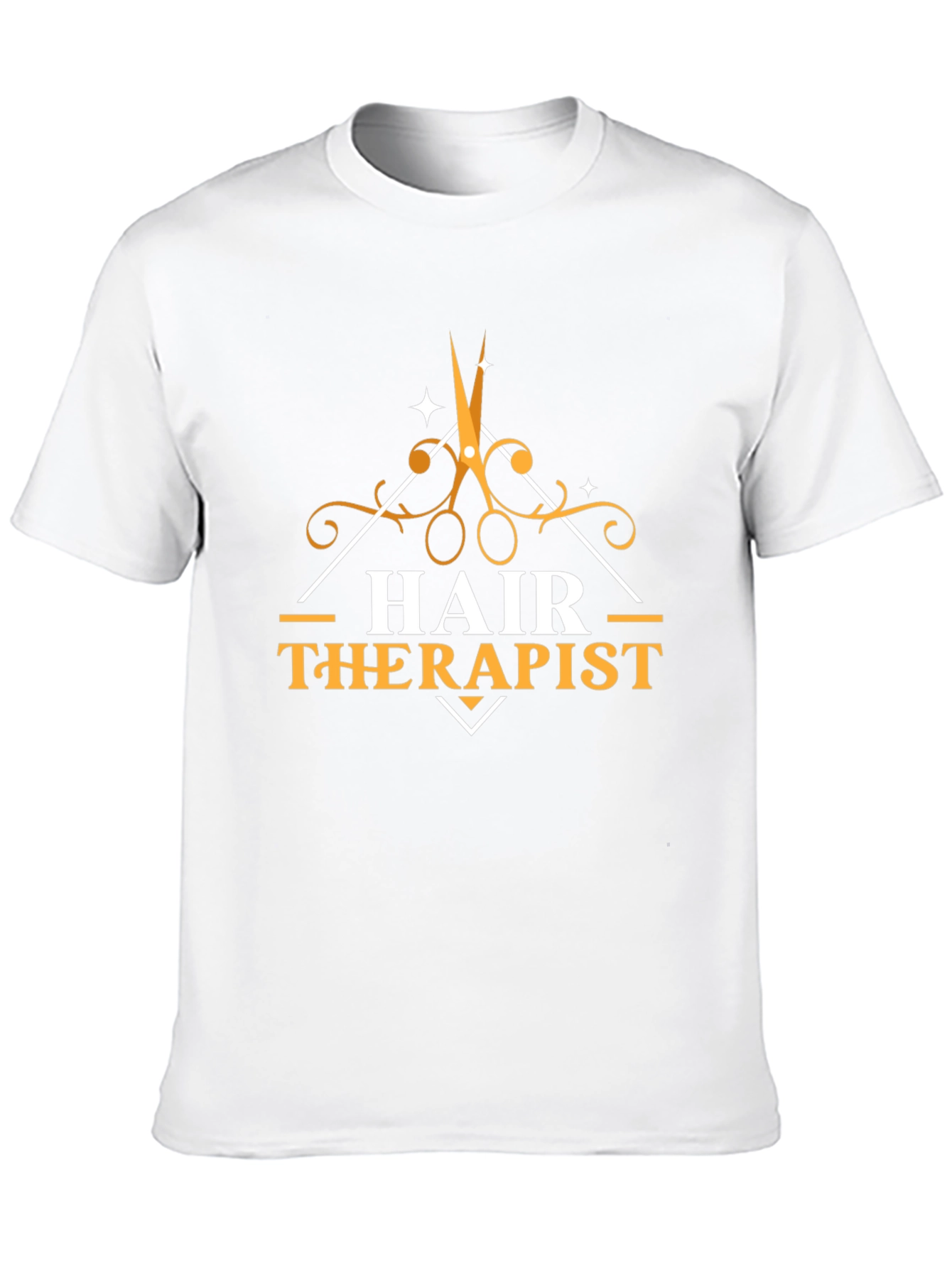 Black Hair Therapist T-Shirt - Stylish Barber Gift view 10