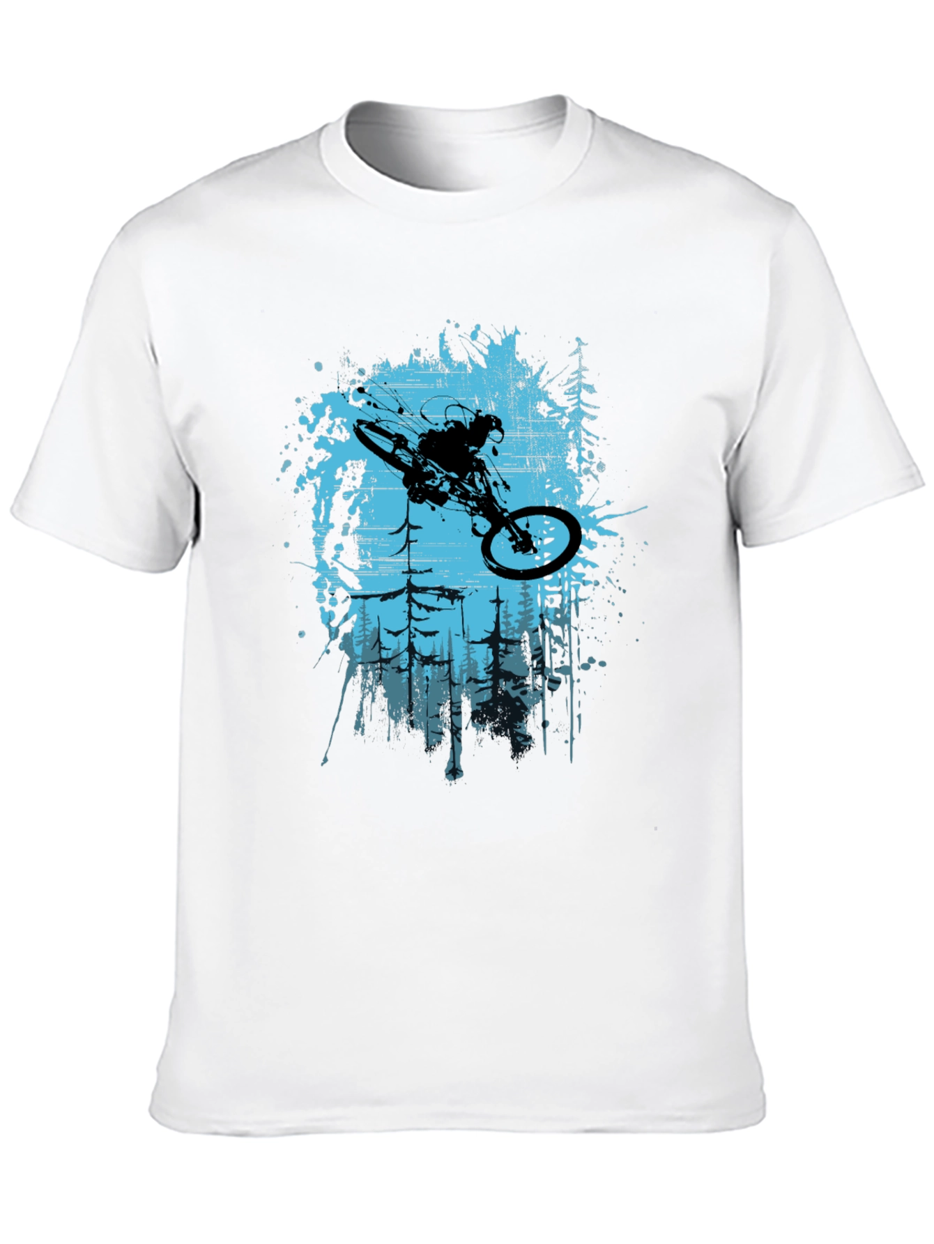 Black Mountain Biking Graphic Tee view 10