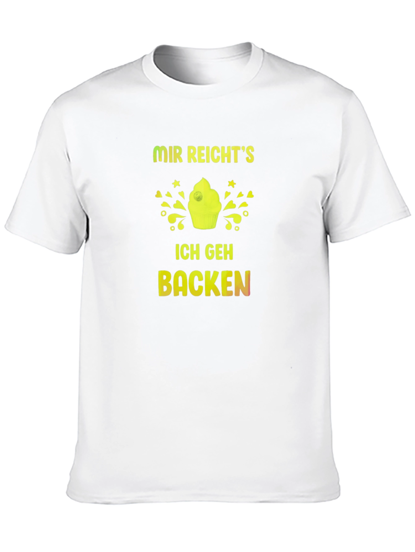 Black Mir Reicht's Ich Geh Backen Black T-Shirt view 10