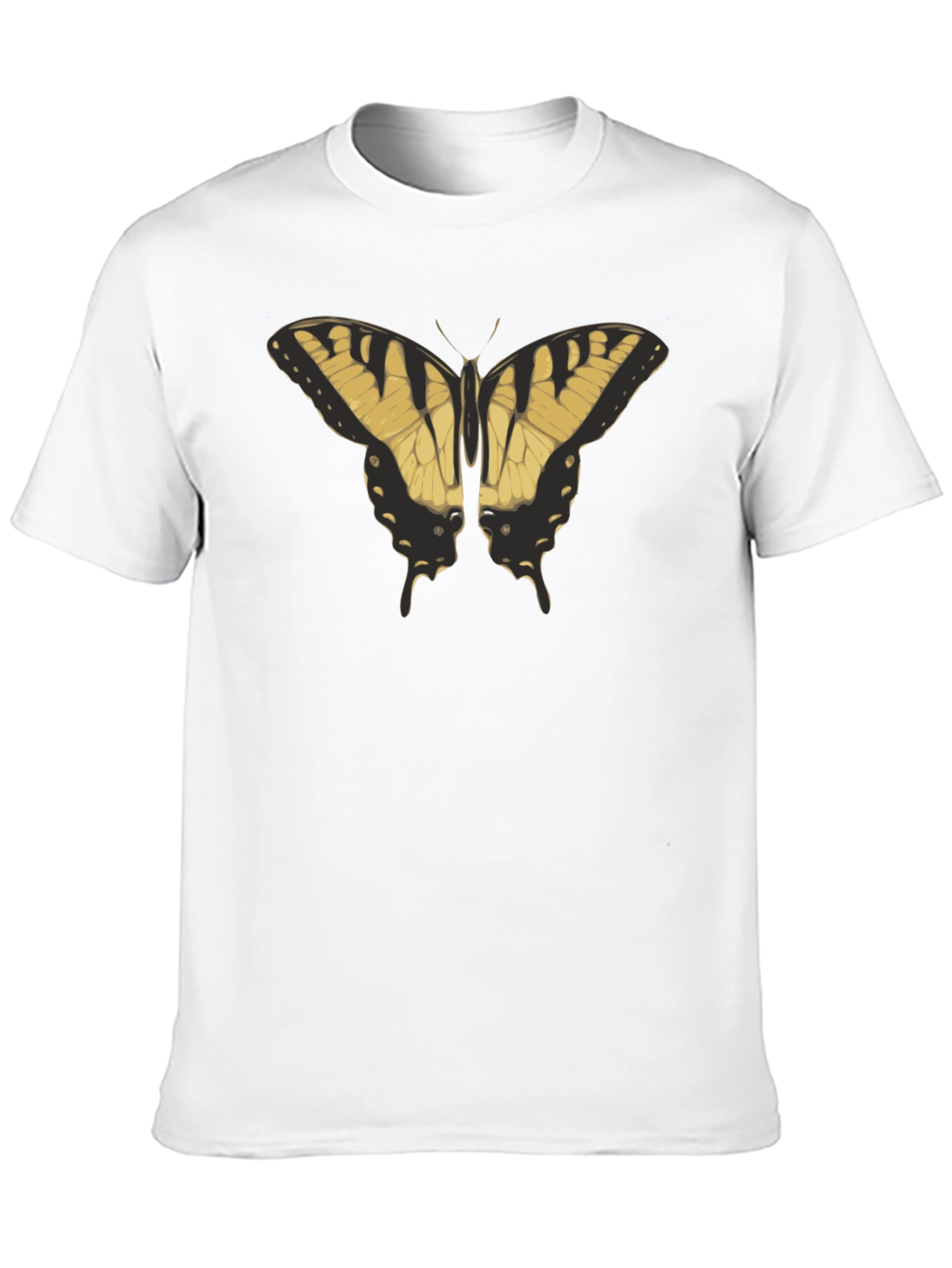 Black Butterfly Graphic Black T-Shirt view 10