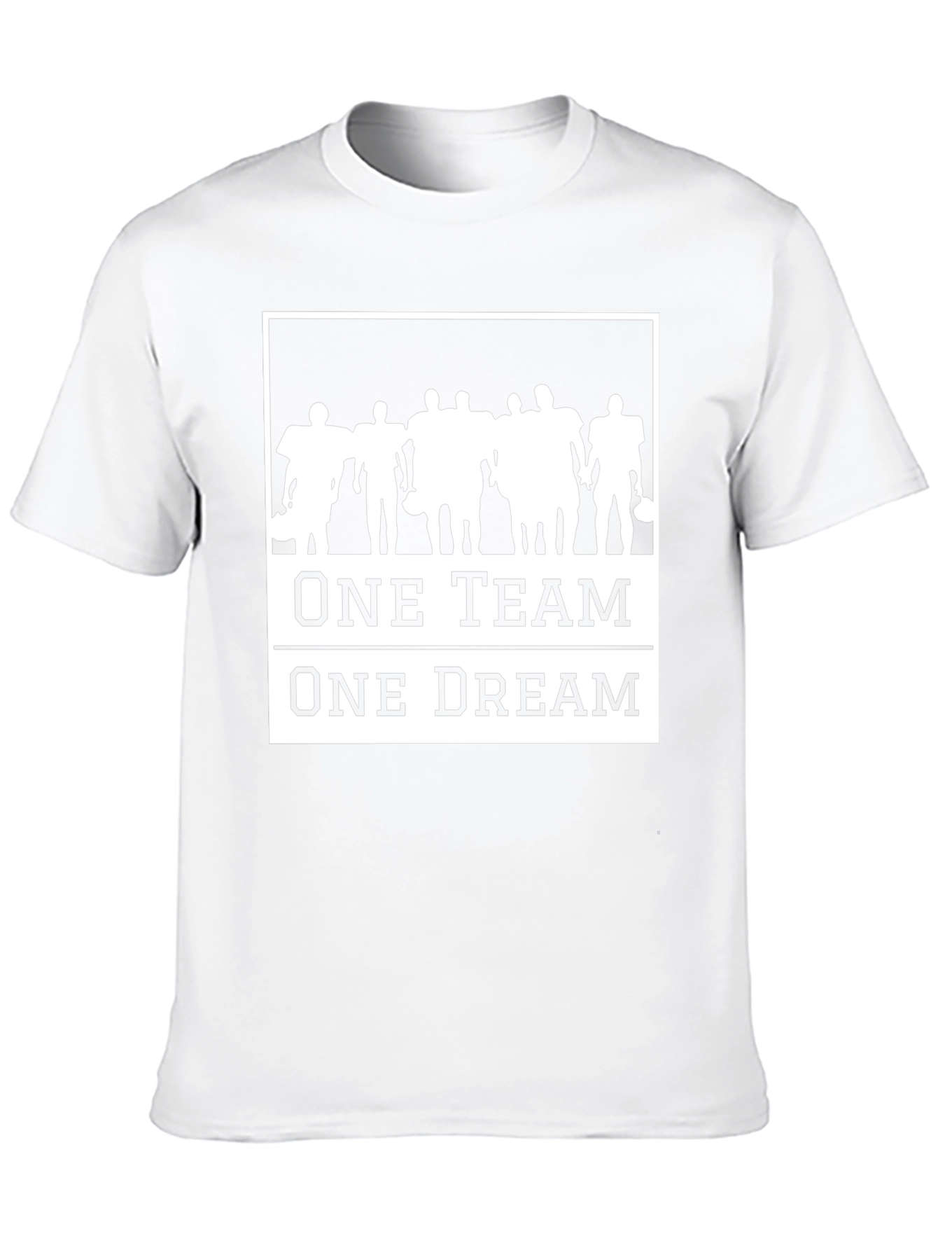 Black One Team One Dream Graphic T-Shirt view 10