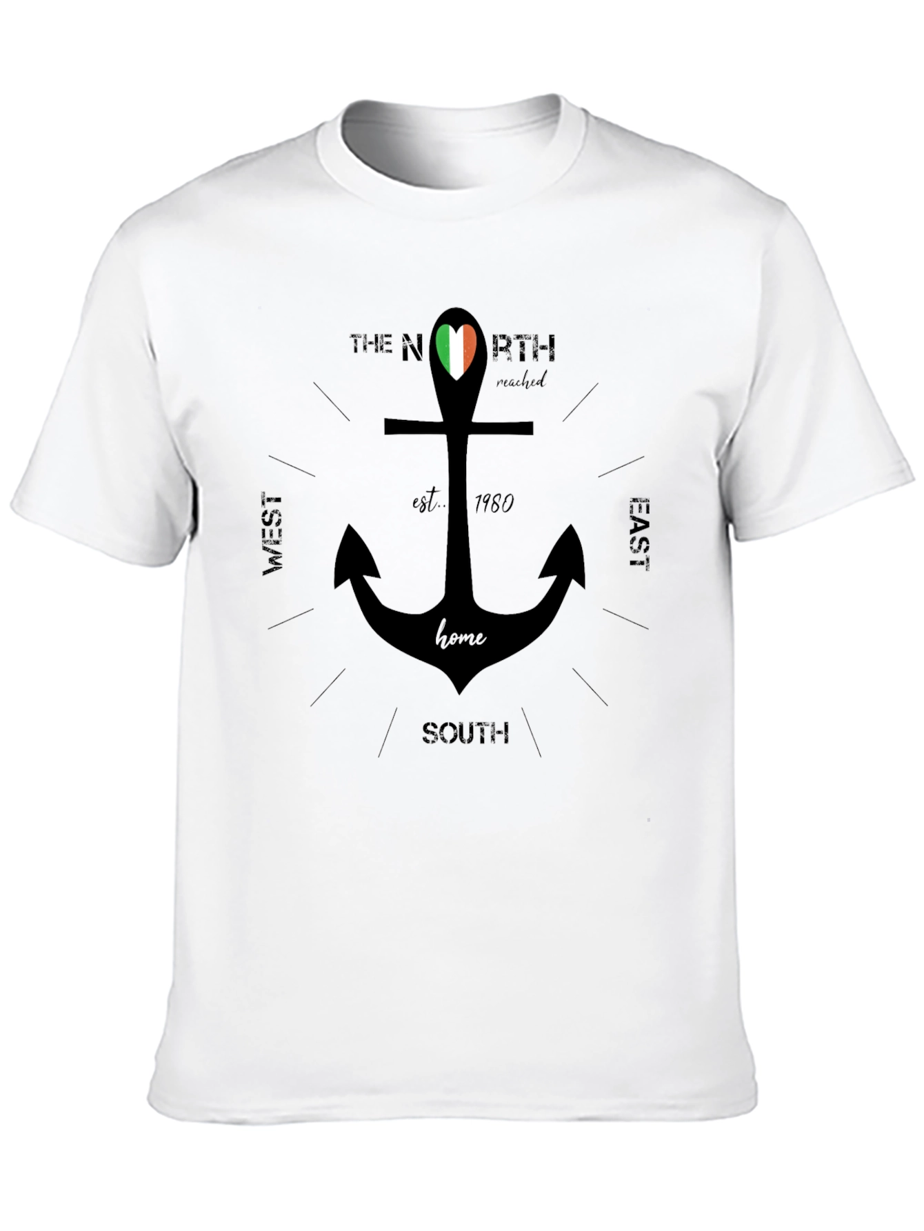 Black Irish Pride Anchor T-Shirt view 10