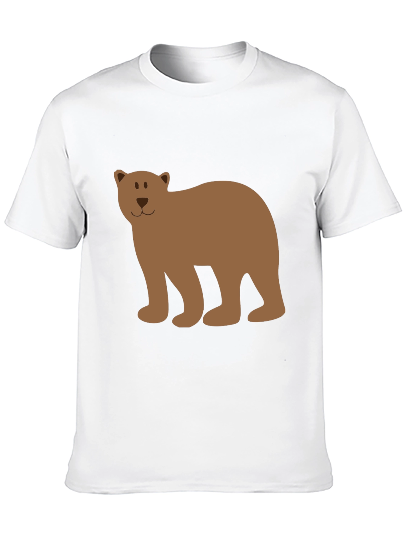 Black Bear Graphic Tee - Casual Black T-Shirt view 10