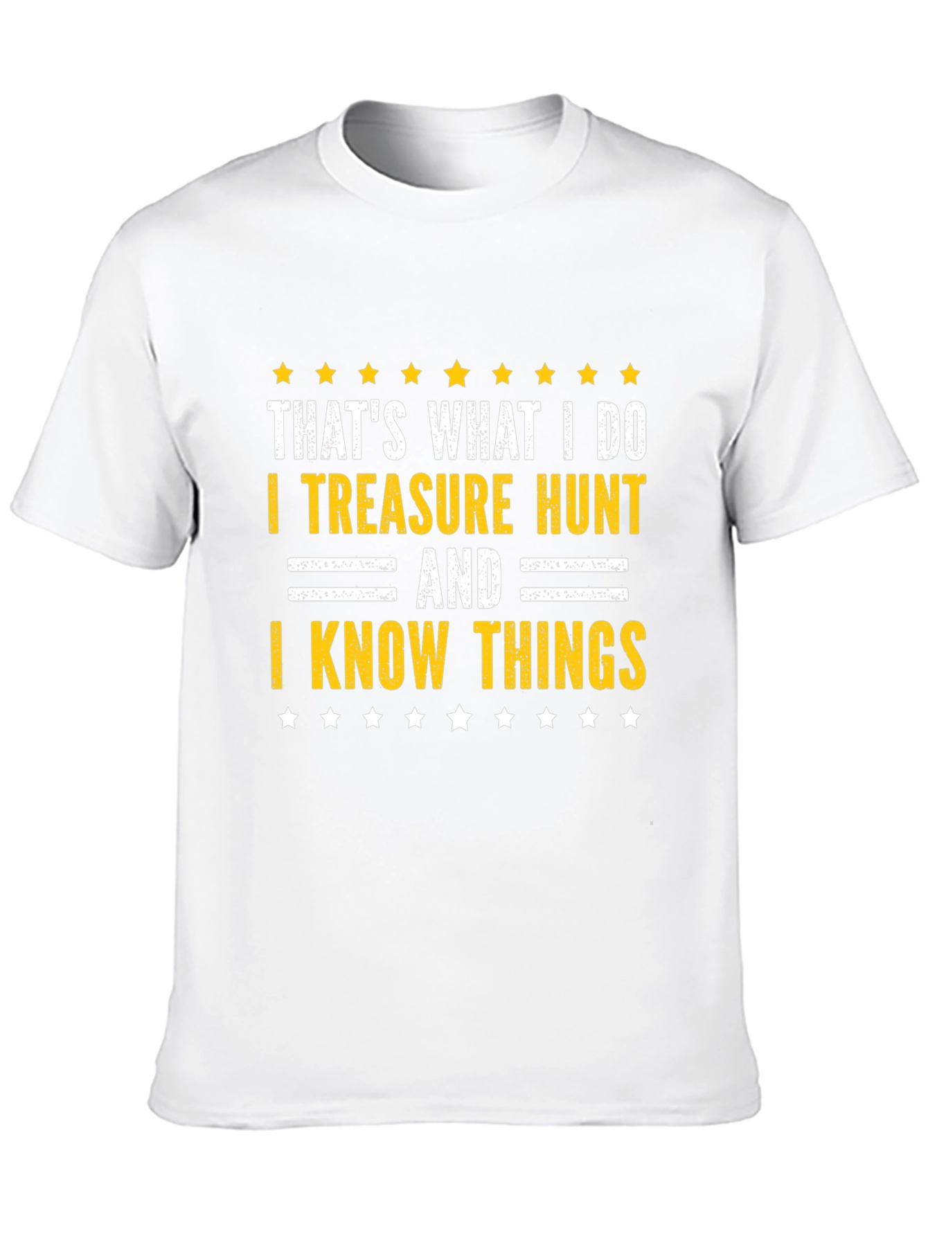 Black Treasure Hunt & Know Things Graphic Tee view 10