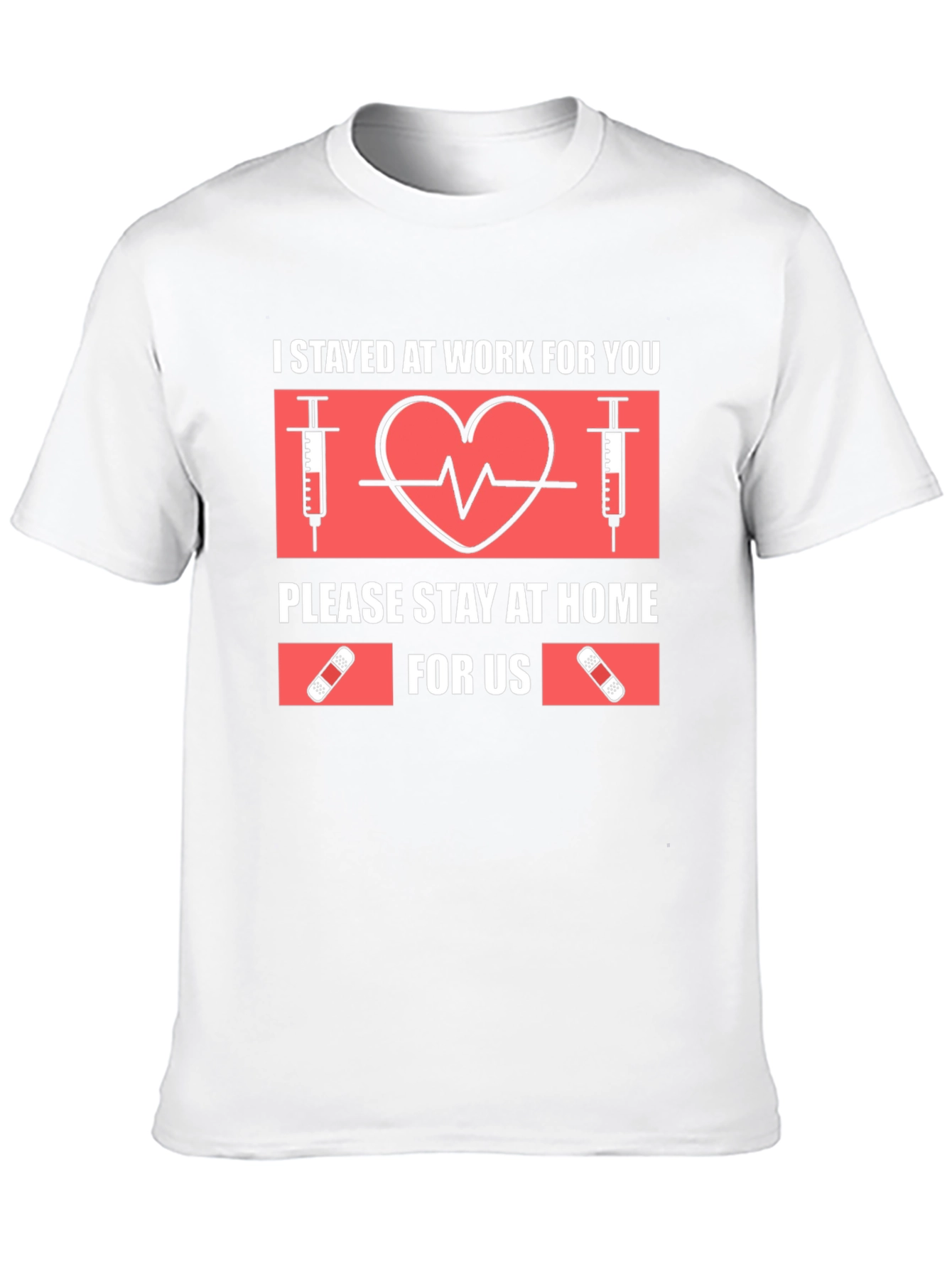 Black I Stayed At Work For You Graphic Tee view 10