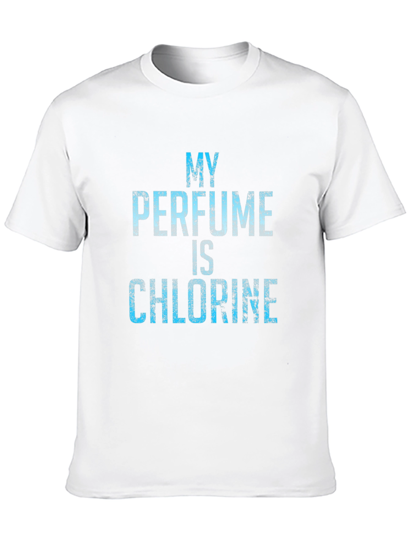 Black My Perfume is Chlorine T-Shirt - Swimmer Gift view 10