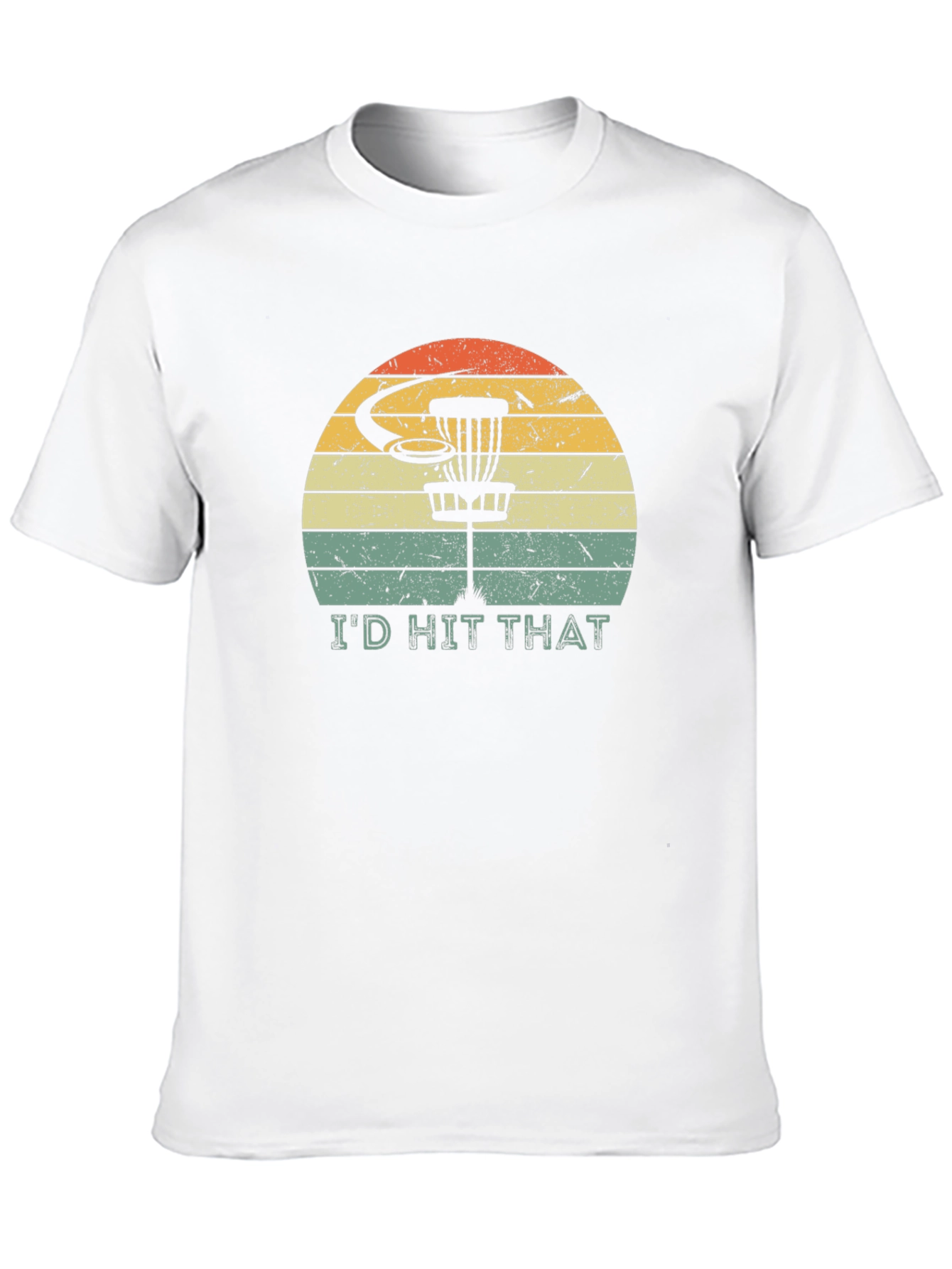 Black I'd Hit That Disc Golf Graphic Tee view 10