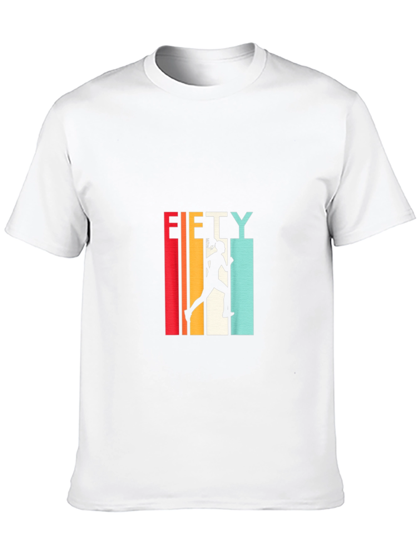 Black Retro Fifty Runner T-Shirt view 10