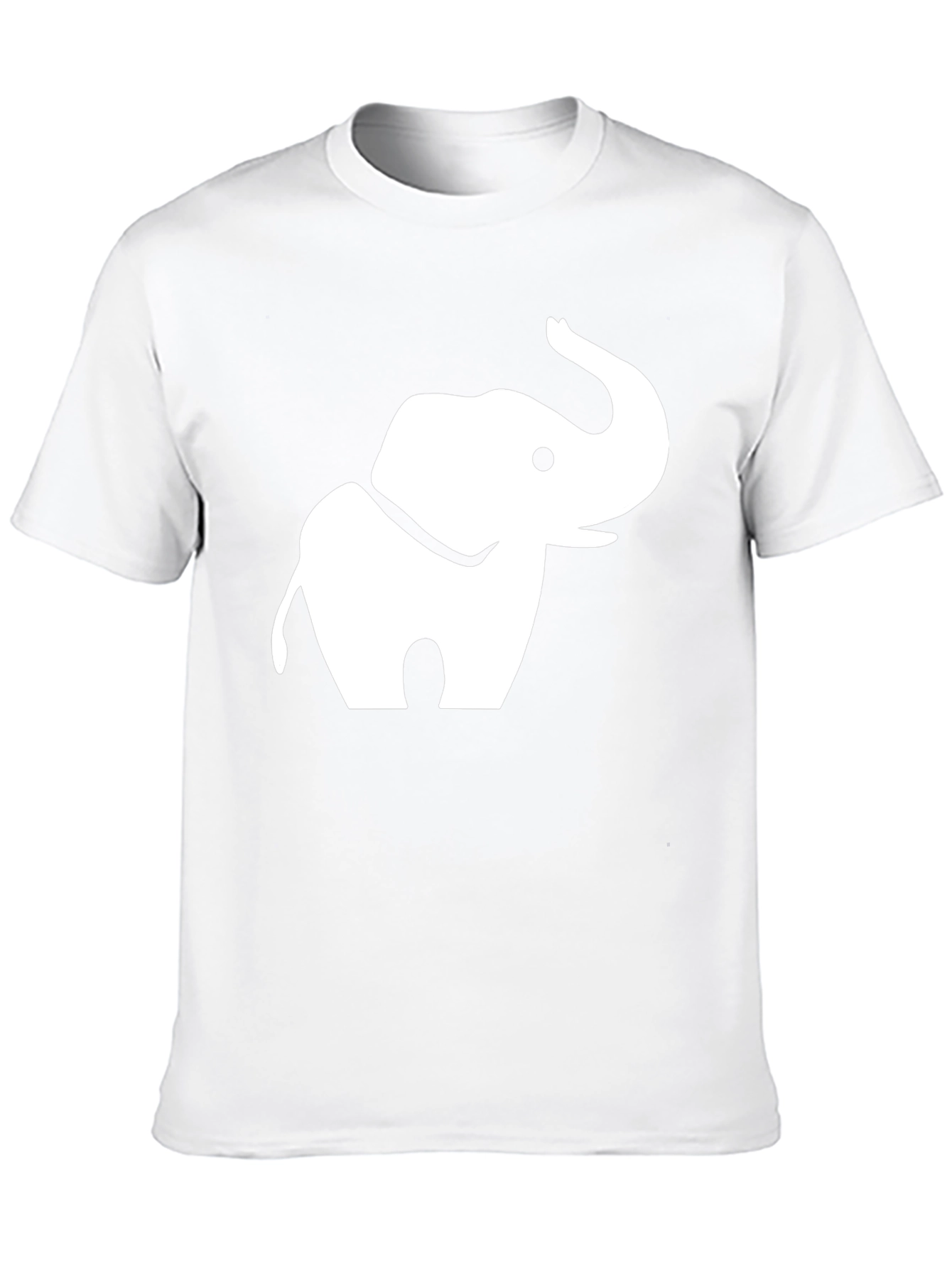 Black Elephant Graphic Tee - Black Cotton Blend view 10