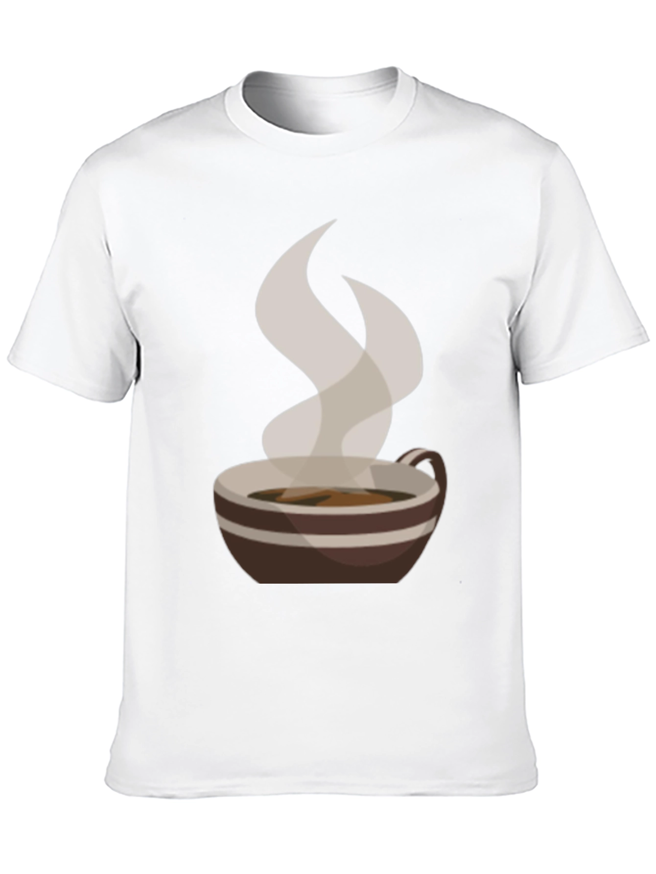 Black Coffee Cup Graphic Tee - Casual Style view 10