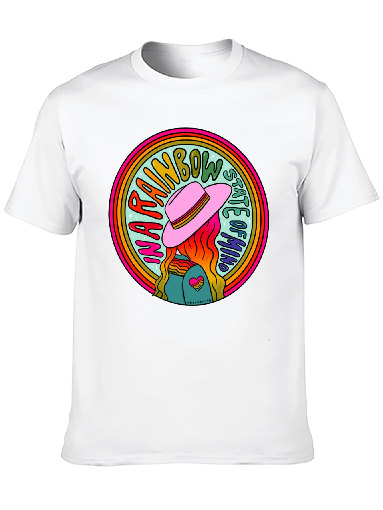 Rainbow State of Mind Graphic Tee - Unisex - 10