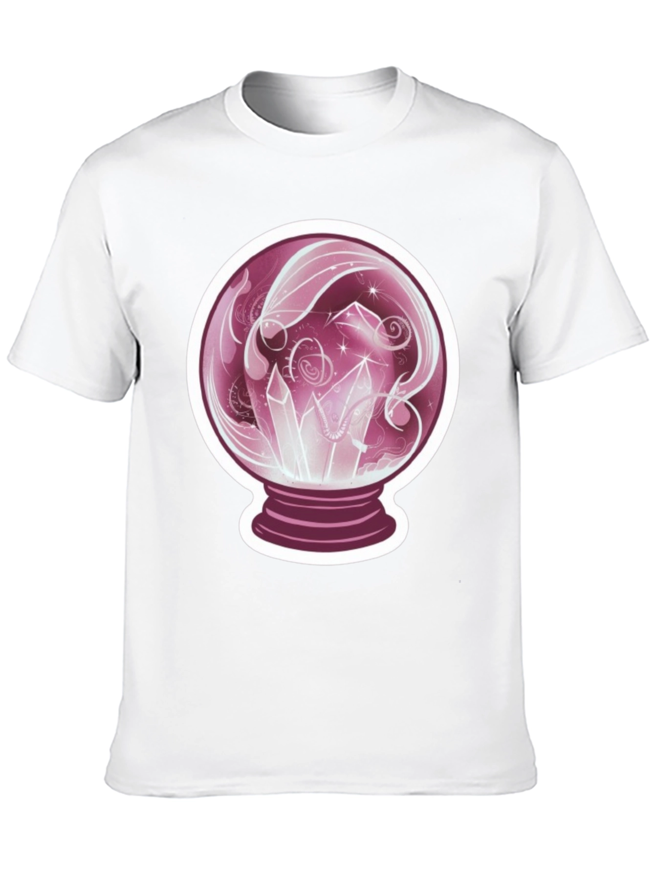 Crystal Ball Graphic Tee - Mystical Design - 10