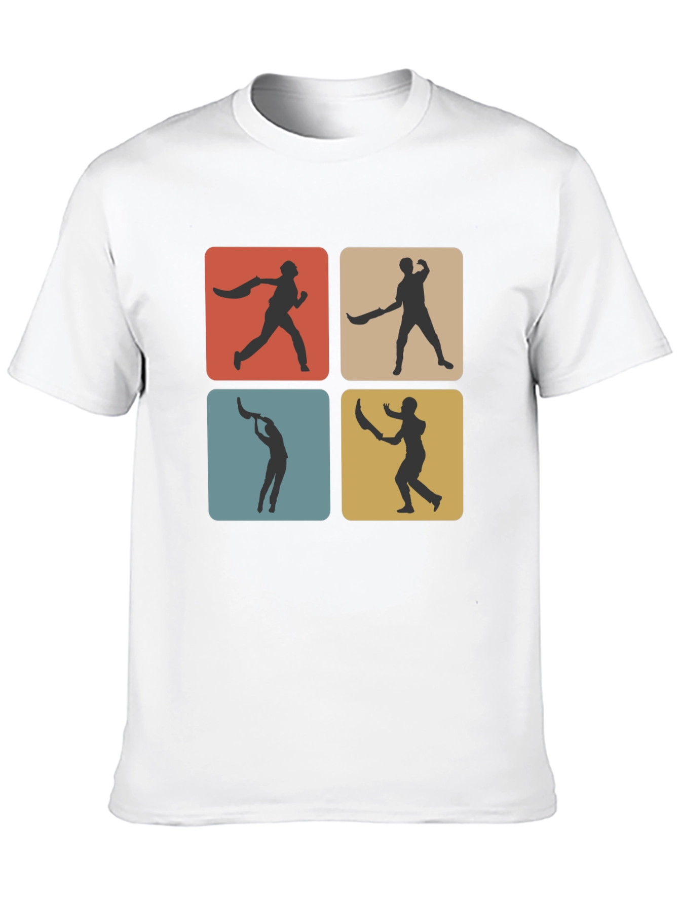 Black Retro Cricket T-Shirt - Black view 10