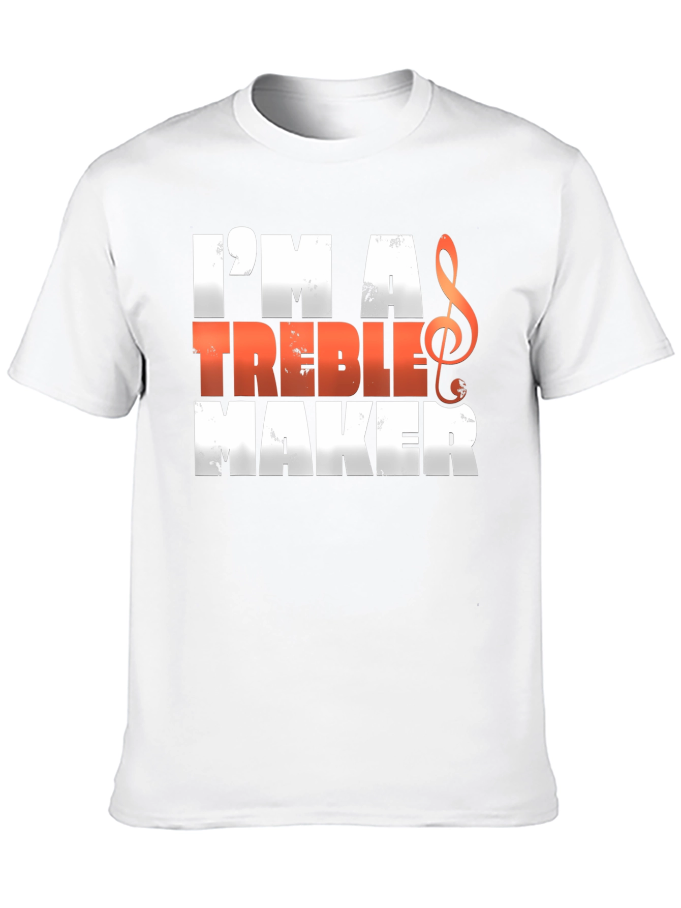 Black Treble Maker Graphic T-Shirt - Music Lover Tee view 10