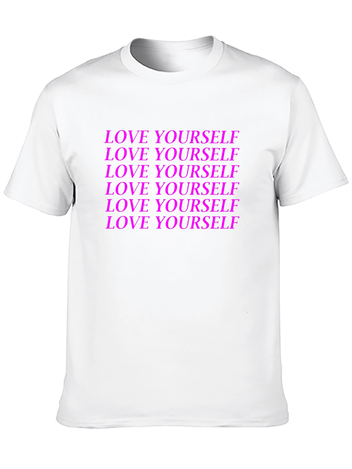 Black Love Yourself Graphic Tee - Black view 10
