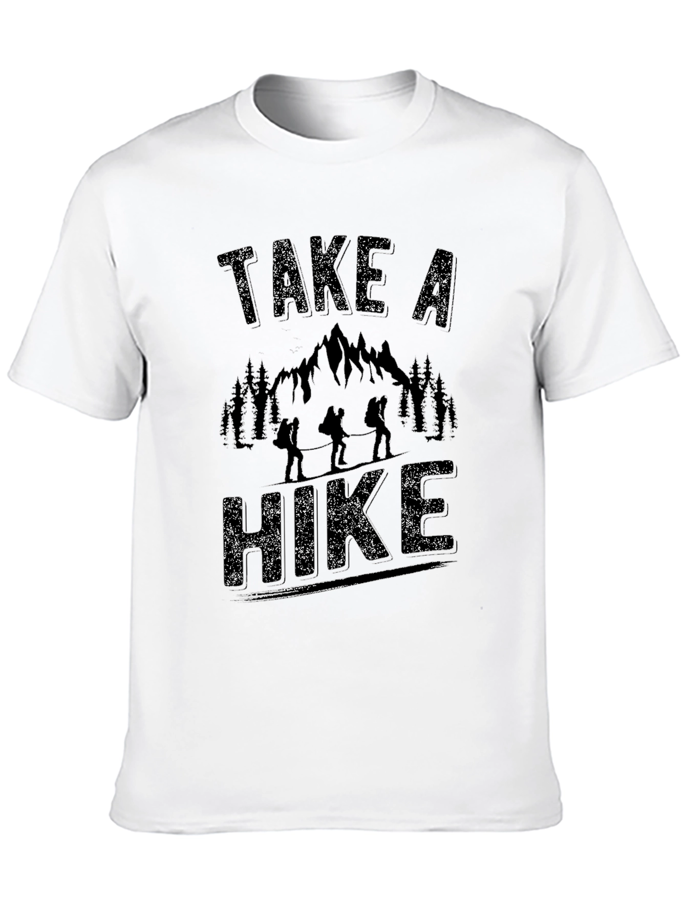 Black Take a Hike Graphic T-Shirt - Adventure Awaits view 10