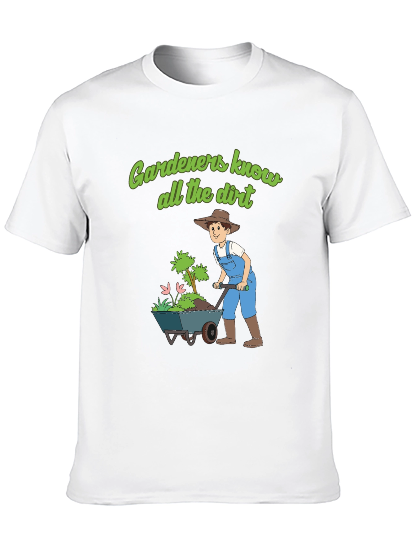 Black Gardeners Know All The Dirt T-Shirt view 10