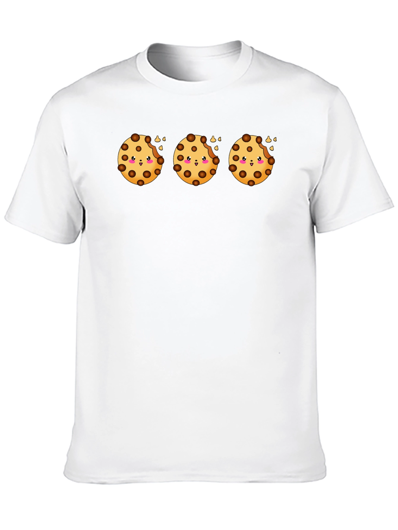 Black Cute Cookie Bites T-Shirt view 10