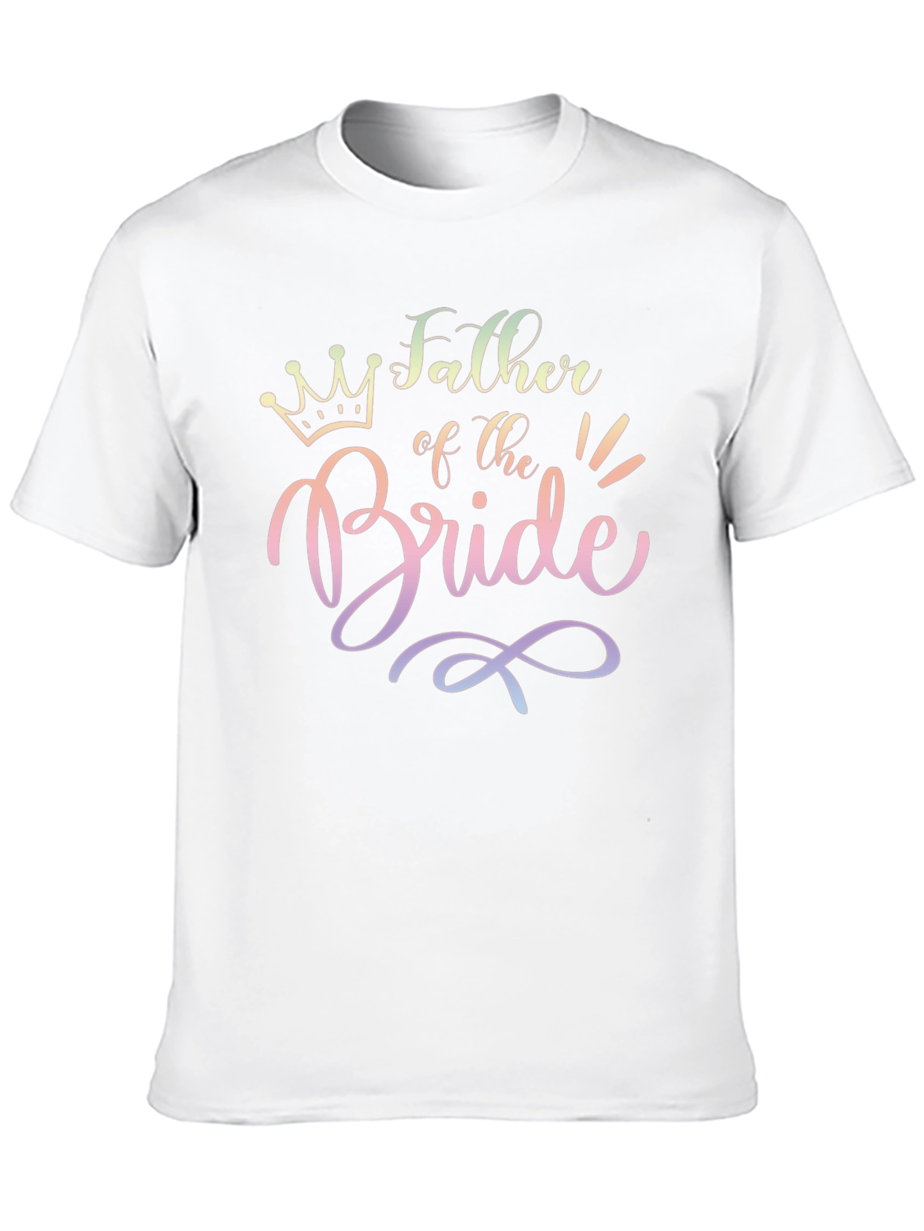 Father of the Bride Black Tee - 10
