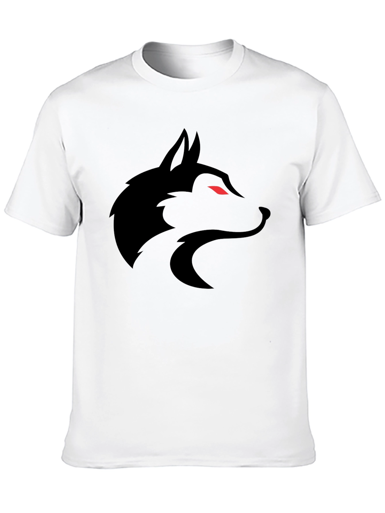 Black Black Wolf Graphic Tee - Men's Short Sleeve Shirt view 10