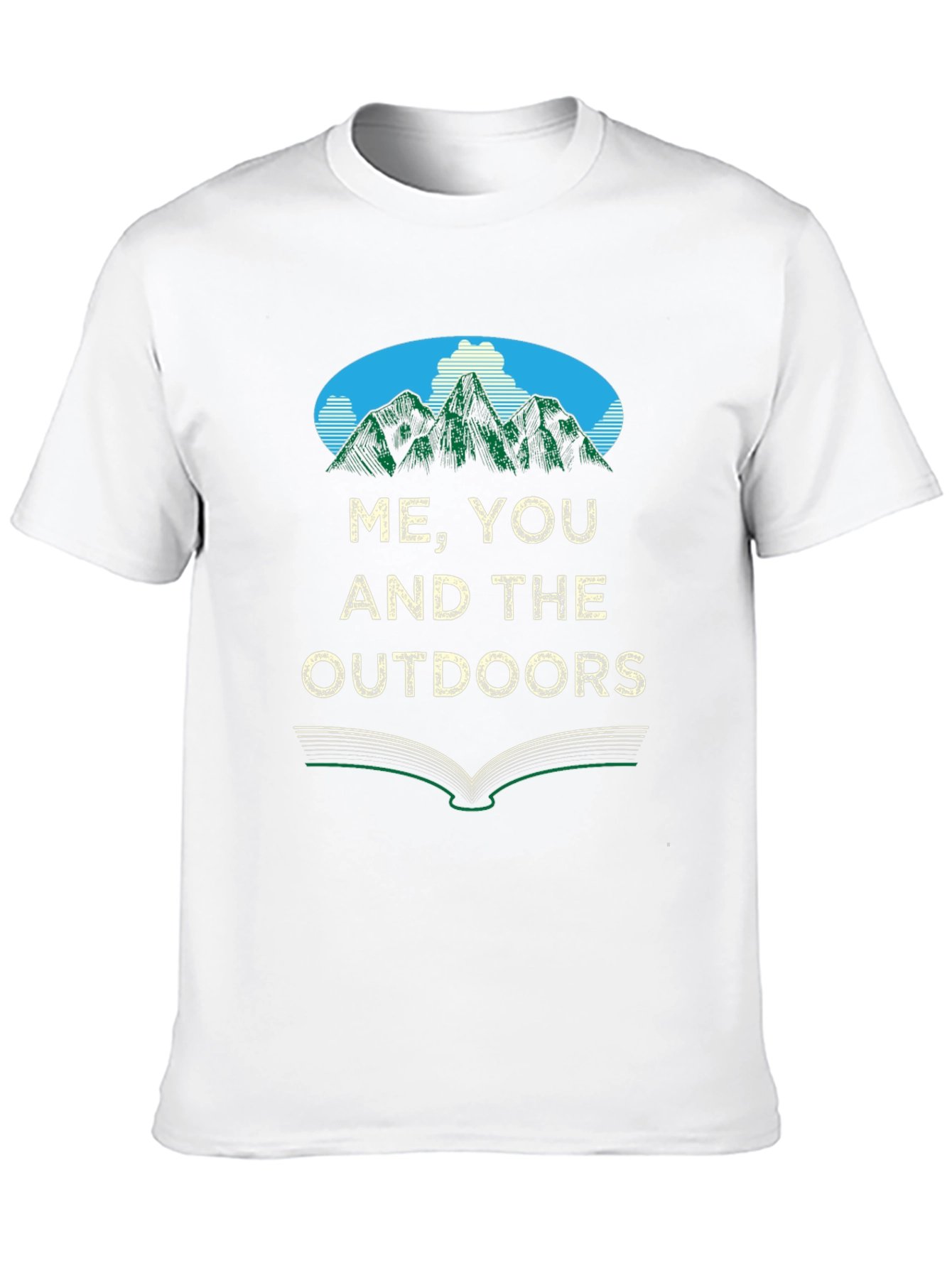 Black Me, You & The Outdoors T-Shirt - Nature Lover's Tee view 10
