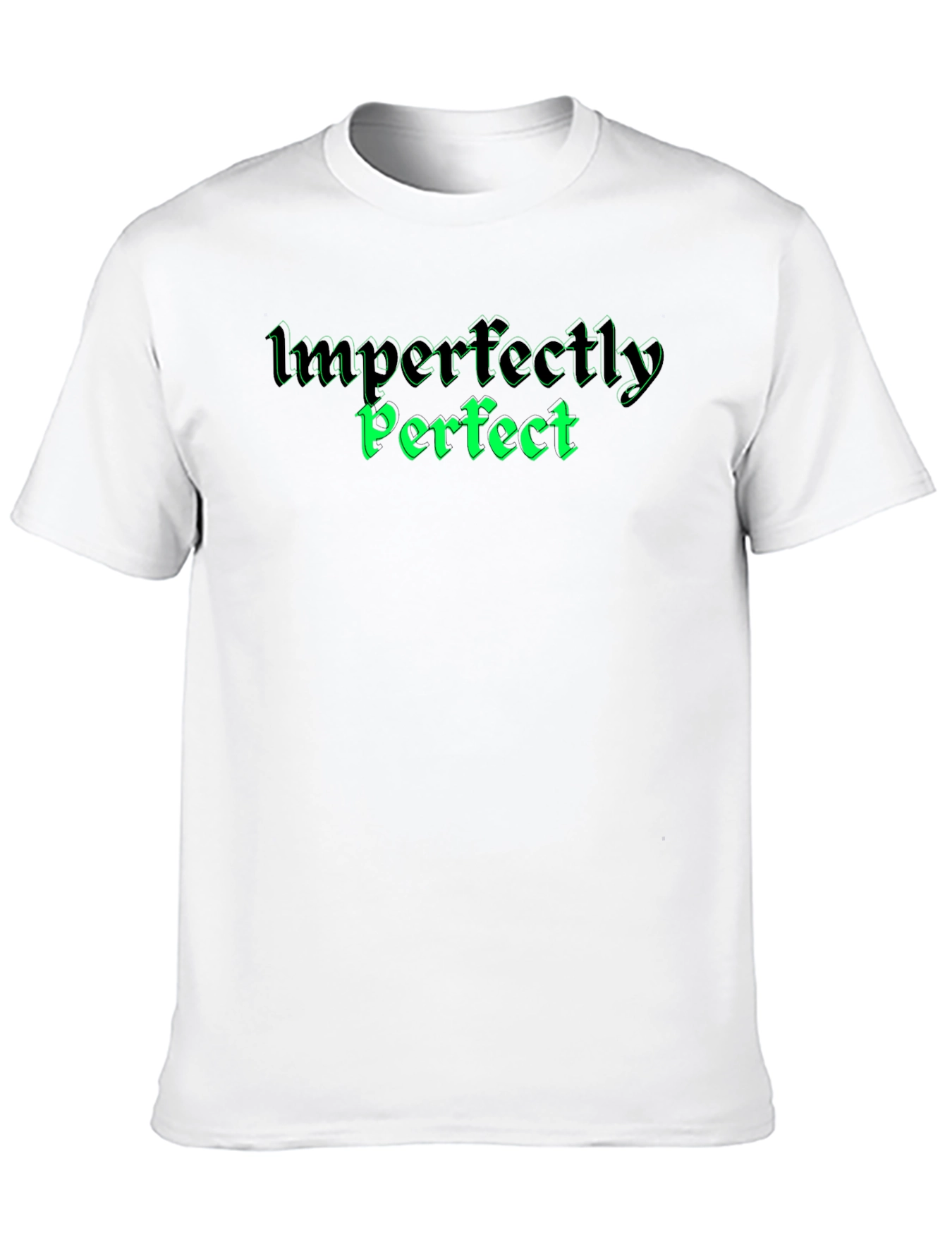 Black Imperfectly Perfect Graphic T-Shirt view 10