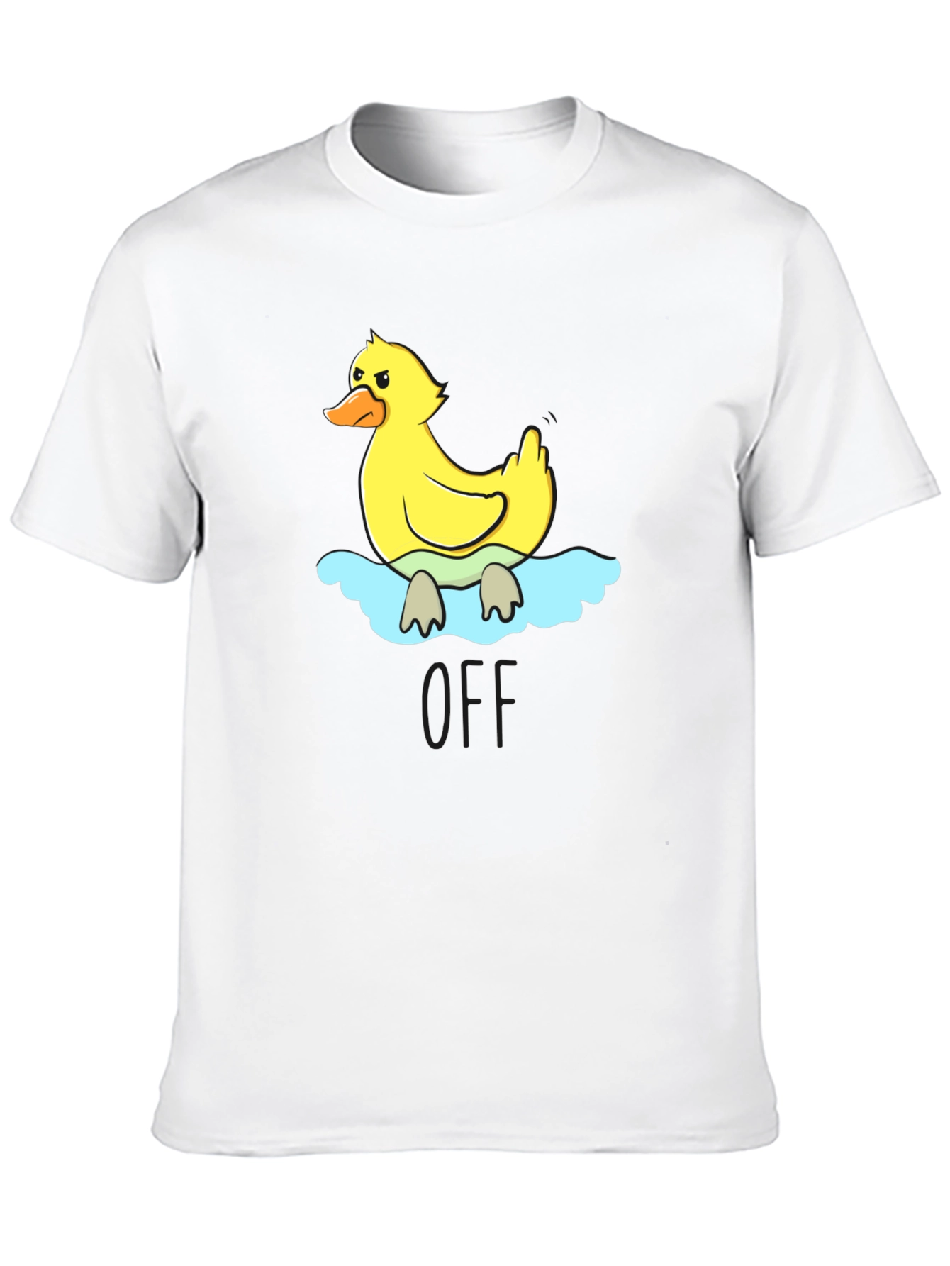 Black Duck Graphic Black T-Shirt view 10