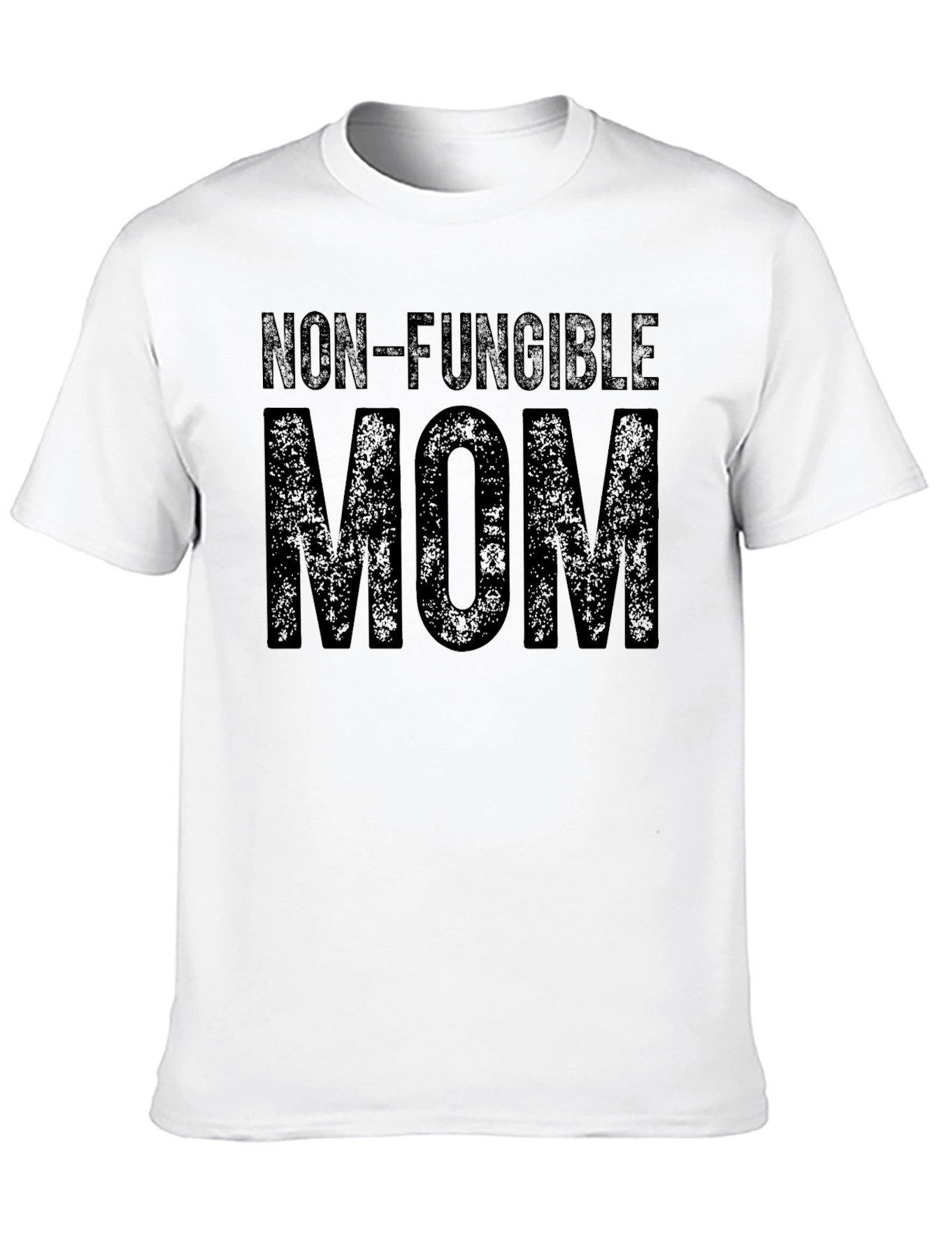 Black Non-Fungible Mom Graphic Tee - Black T-Shirt view 10