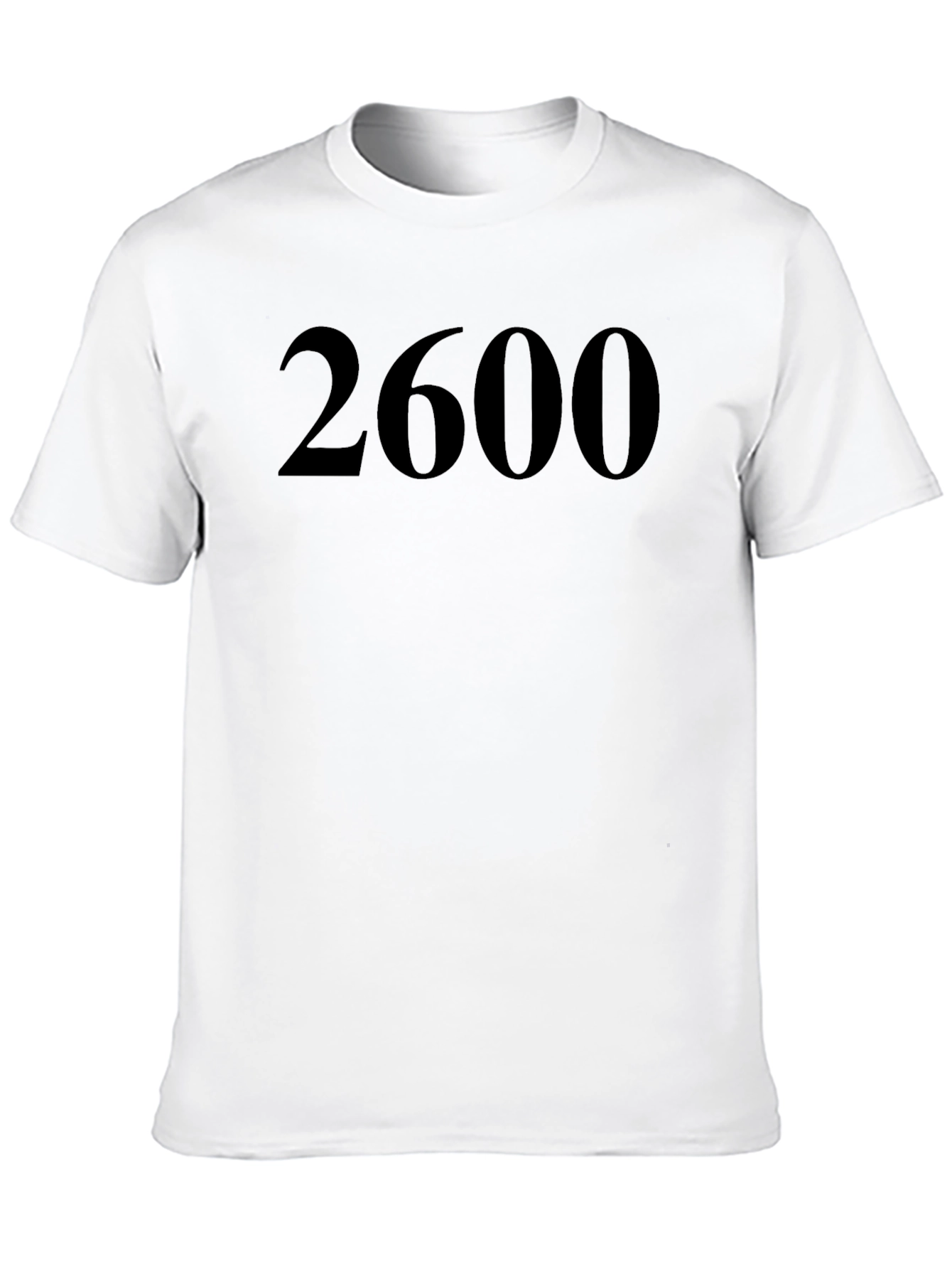 Black 2600 Black Graphic T-Shirt view 10