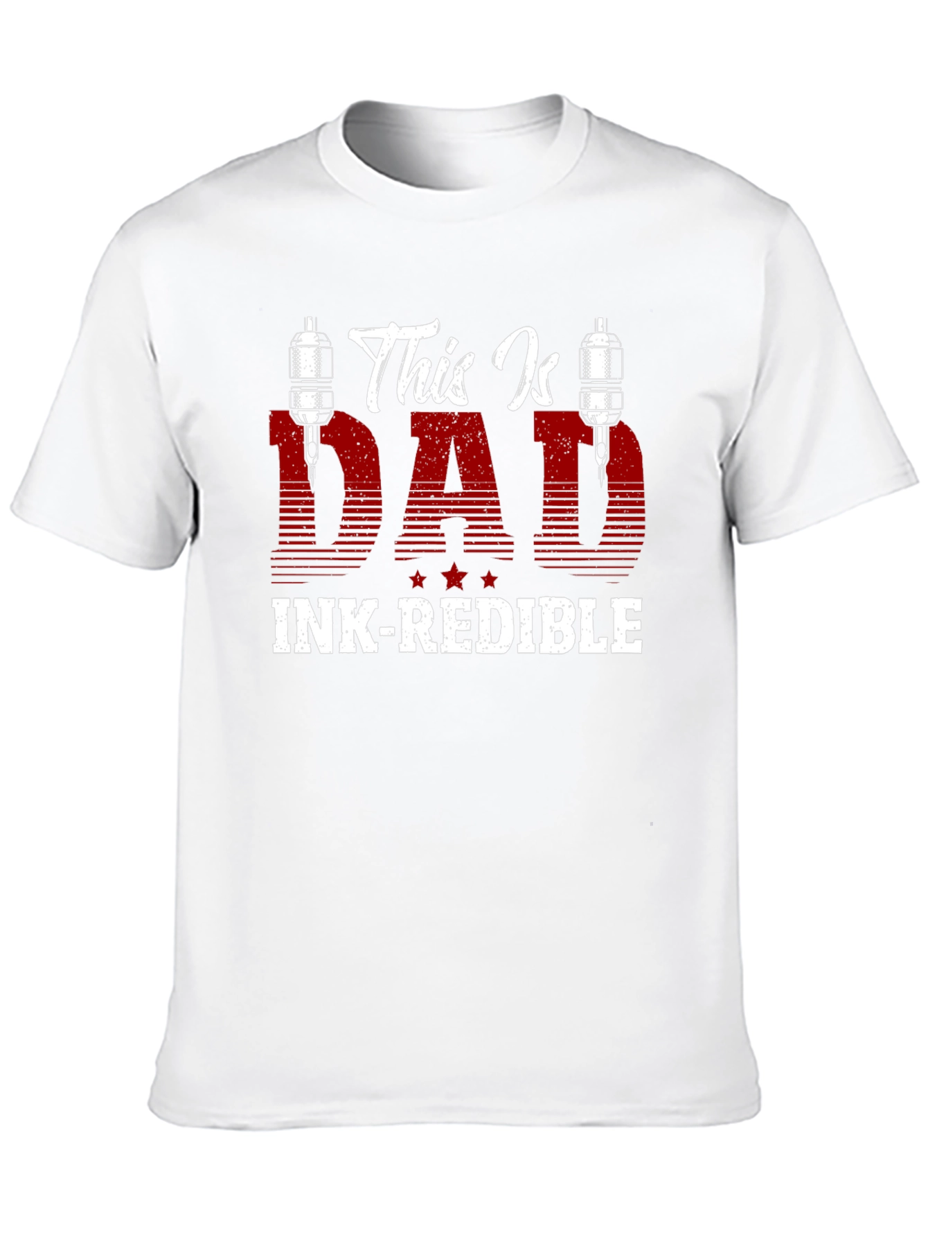Black Ink-redible Dad T-Shirt view 10