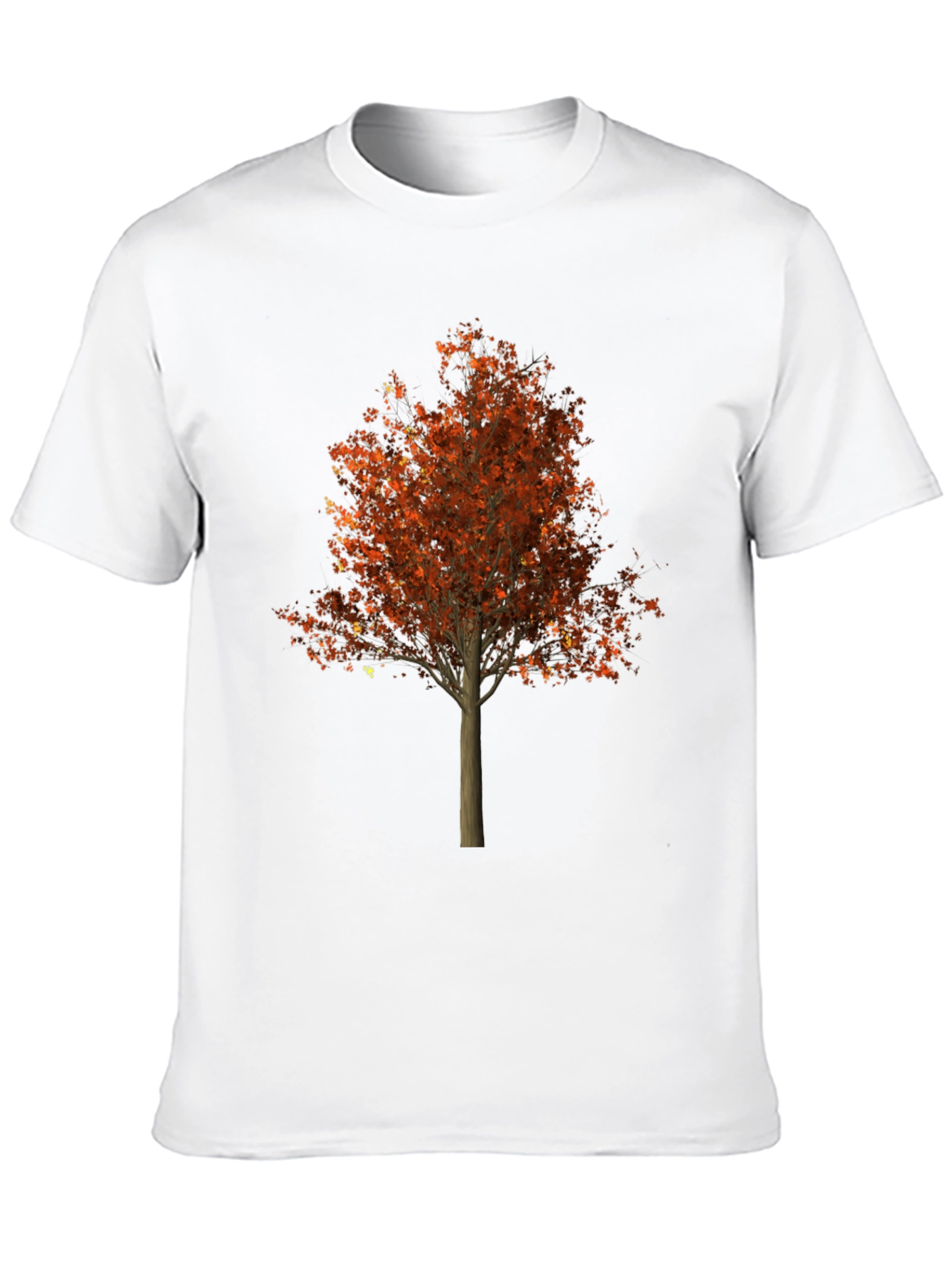 Black Autumn Tree Graphic Tee - Stylish Nature Inspired T-Shirt view 10