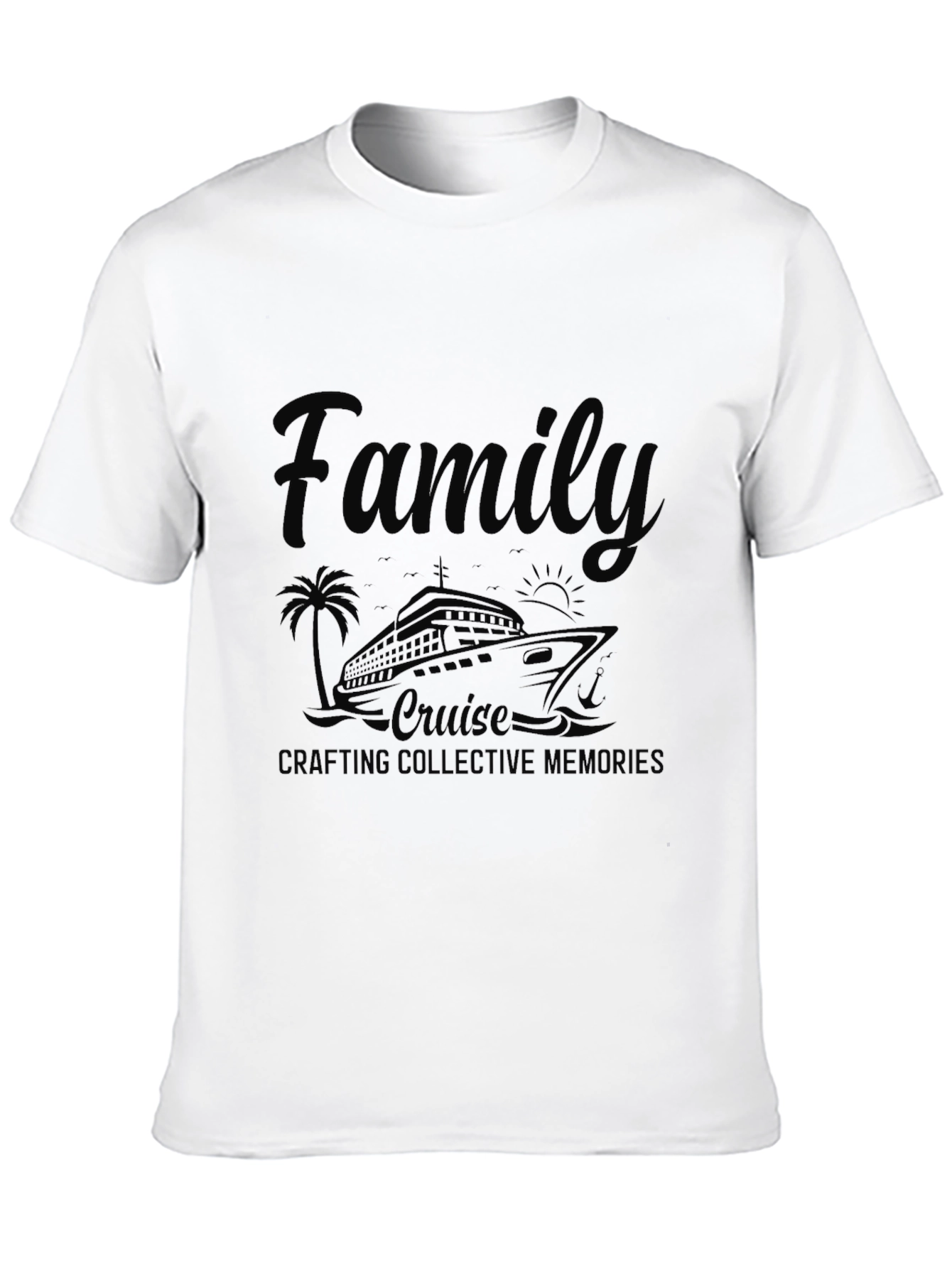 Black Family Cruise Memories T-Shirt view 10
