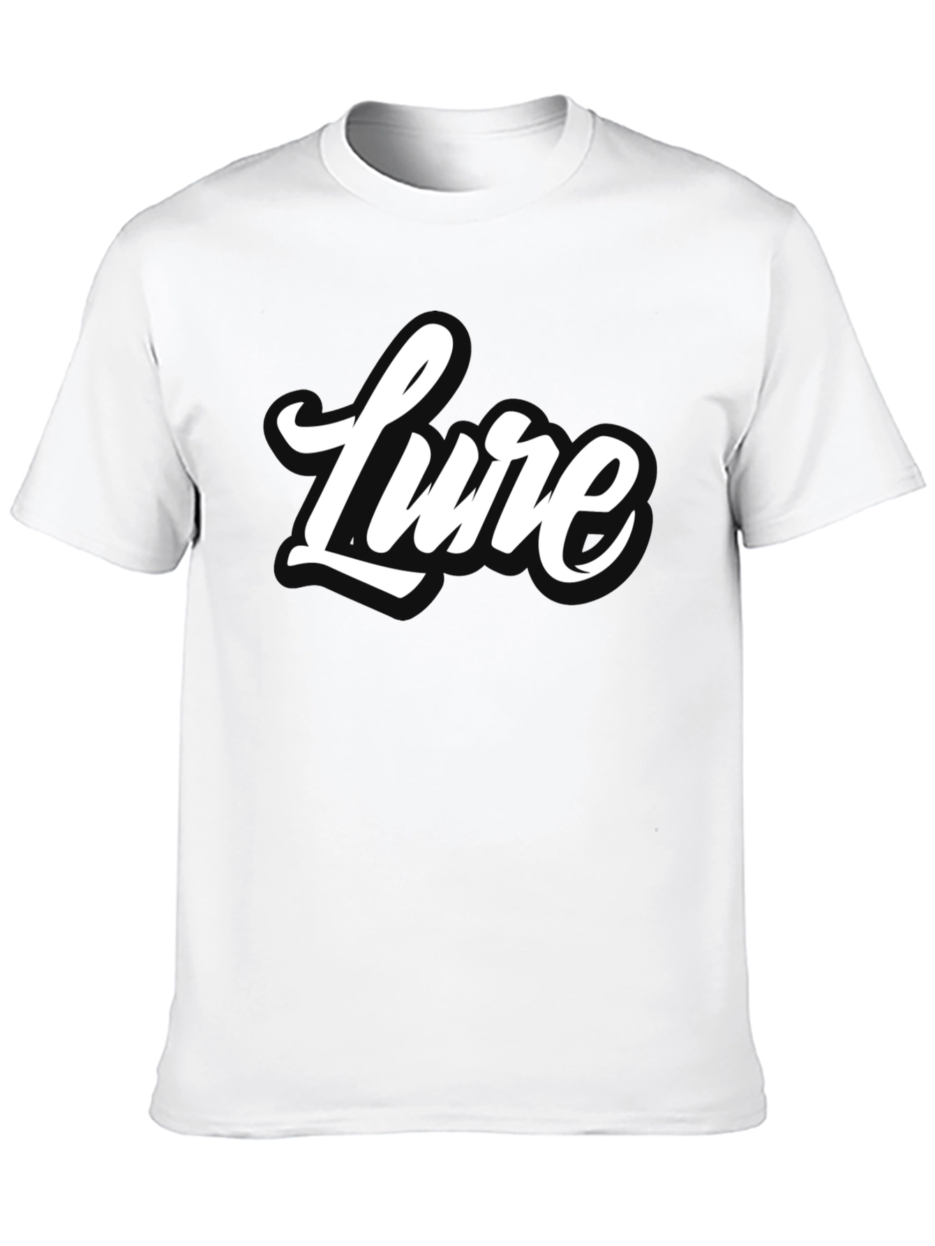 Black Lure Graphic Tee - Stylish Black Cotton T-Shirt view 10