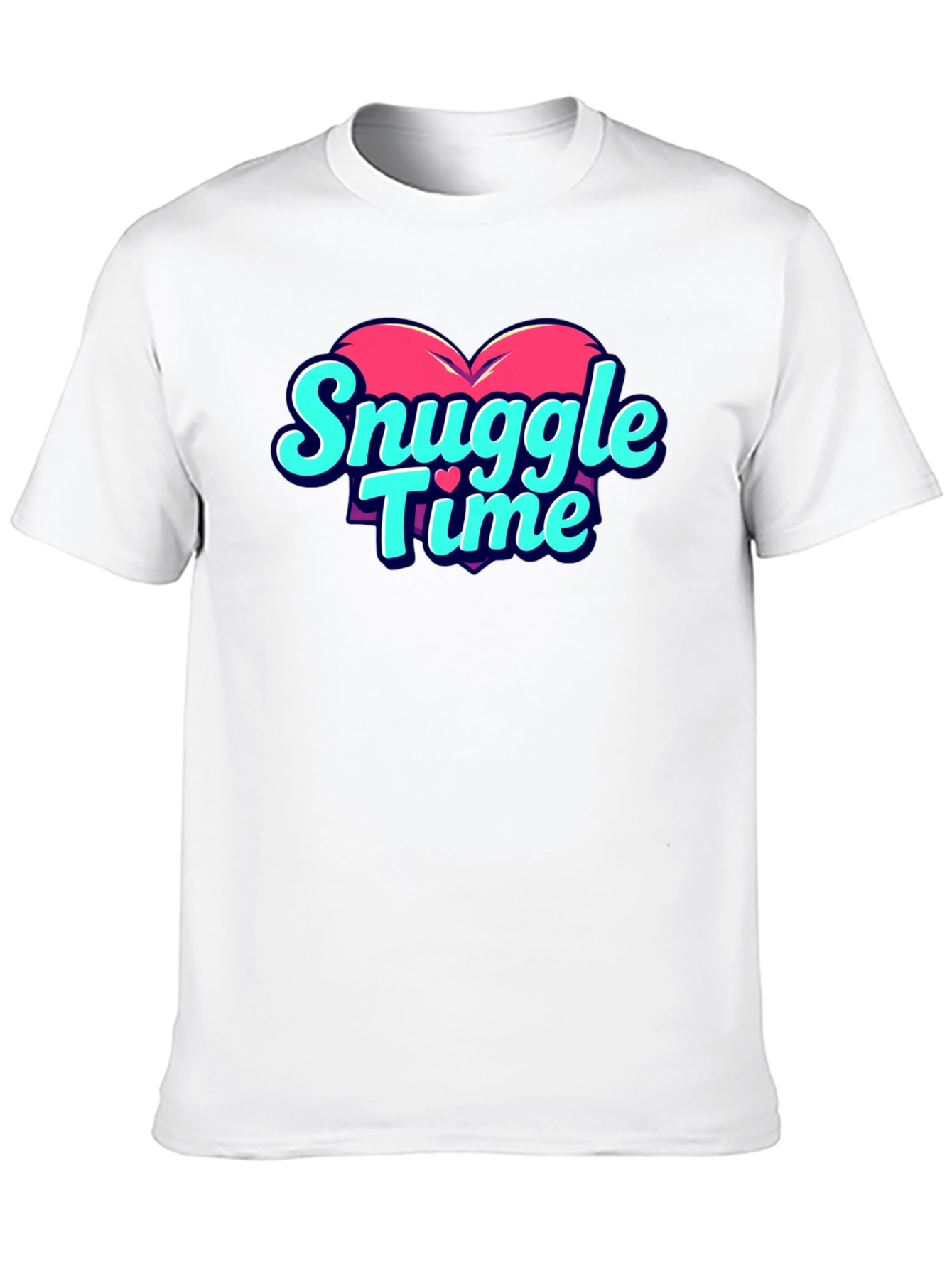 Black Snuggle Time Graphic T-Shirt view 10