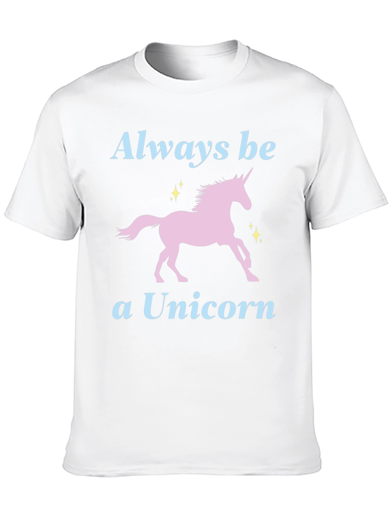 Black Always Be A Unicorn T-Shirt view 10