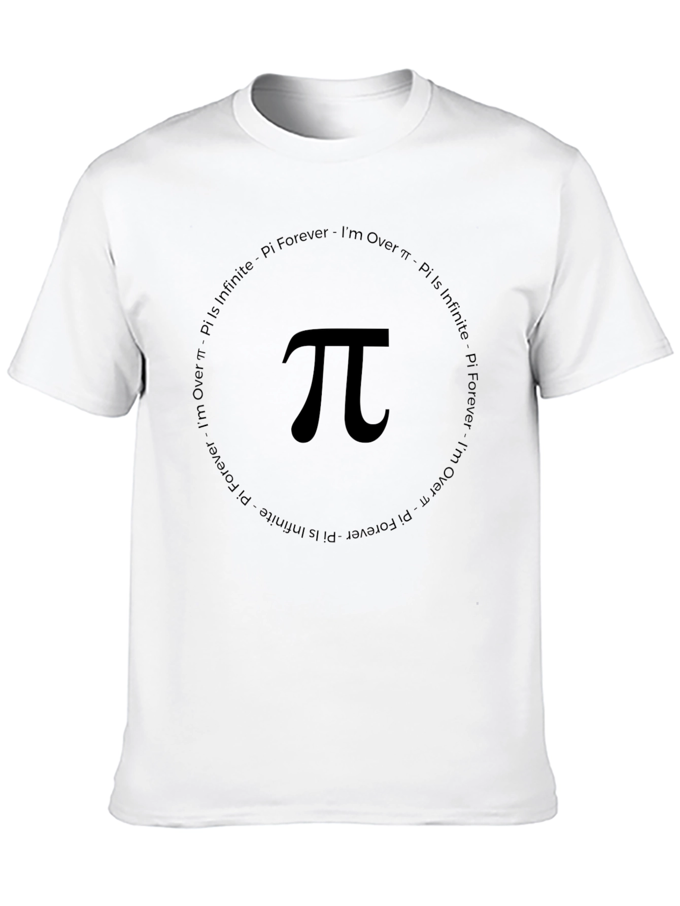 Black Pi Forever T-Shirt - Infinite Comfort view 10